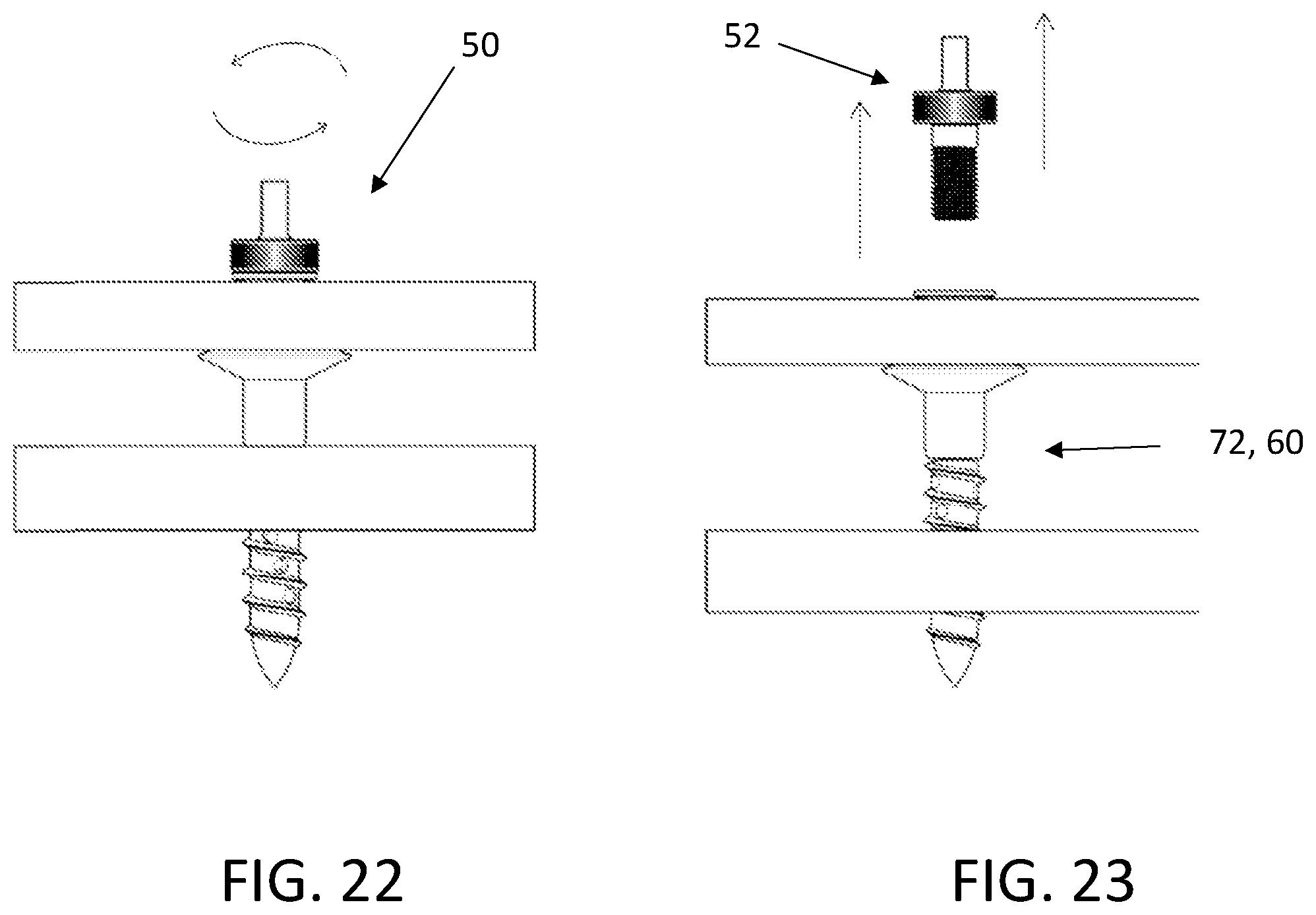 Patent US12492721 Figure 16 – Leveling fastener with expandable rivet