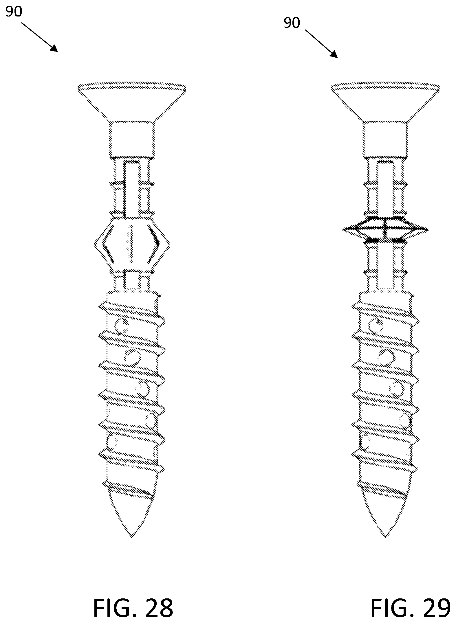 Patent US12492721 Figure 19 – Leveling fastener with expandable rivet