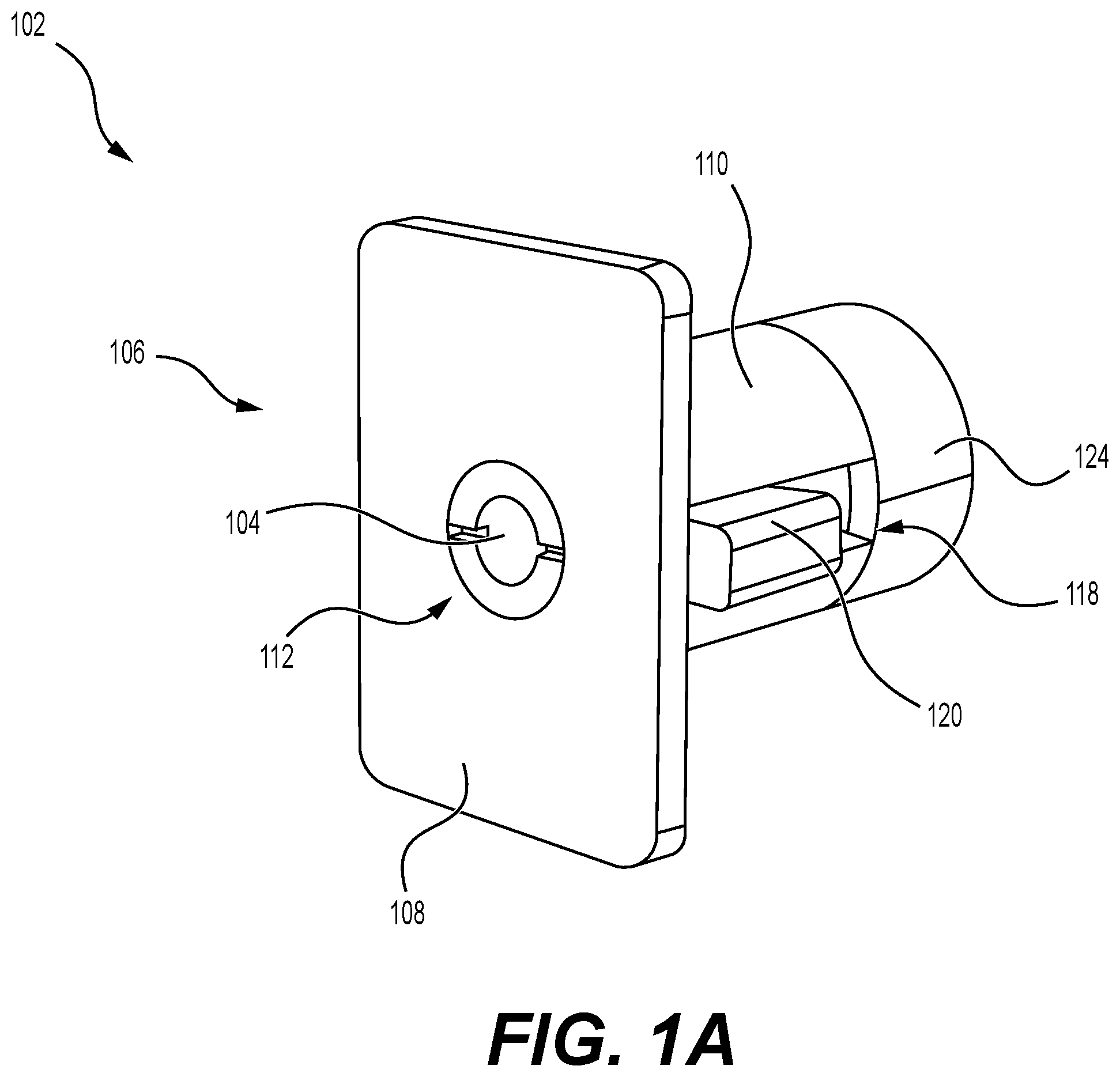 Patent US12492722 Figure 1 – Adaptive hardware system and method of use