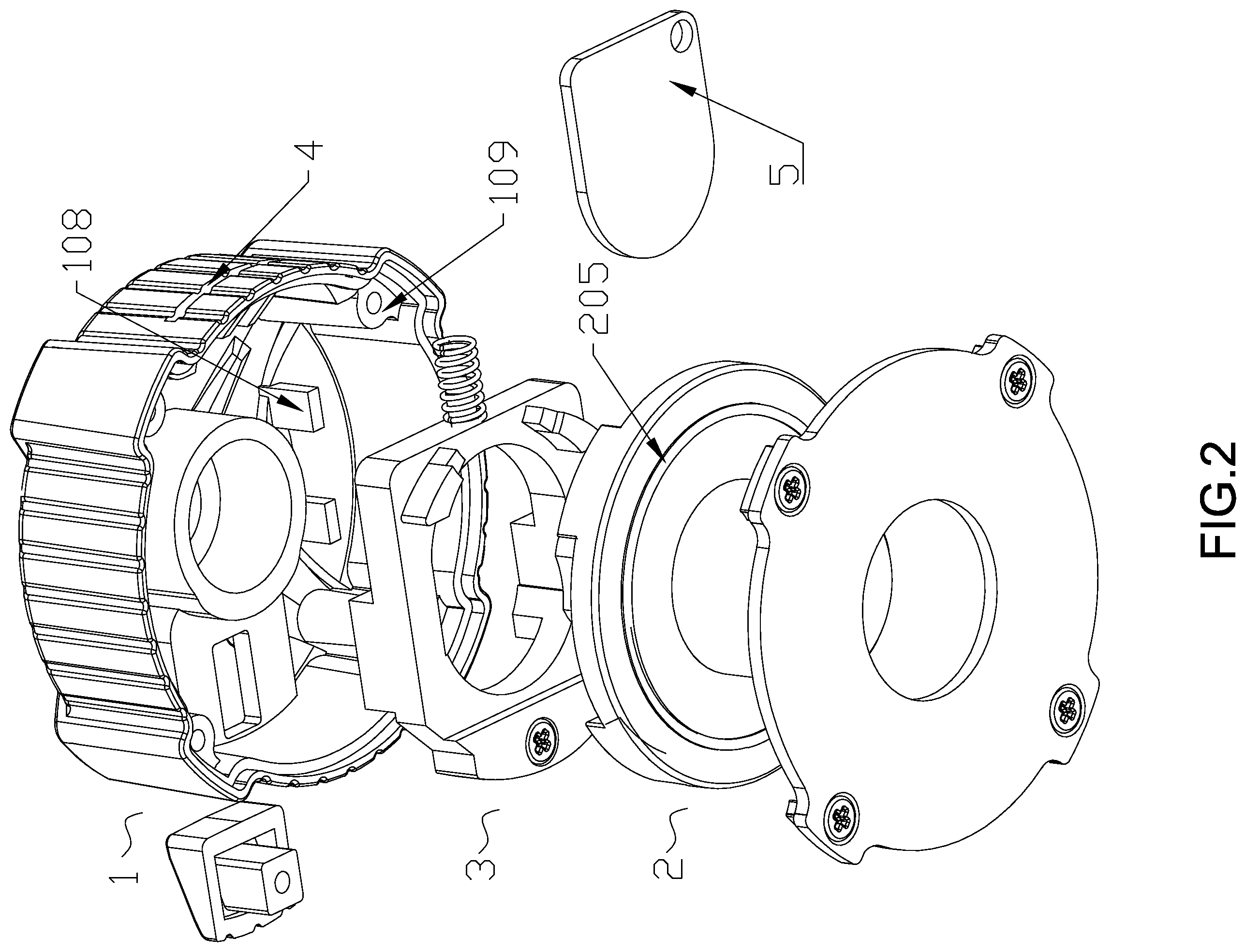 Patent US12492723 Figure 2 – Anti-theft nut