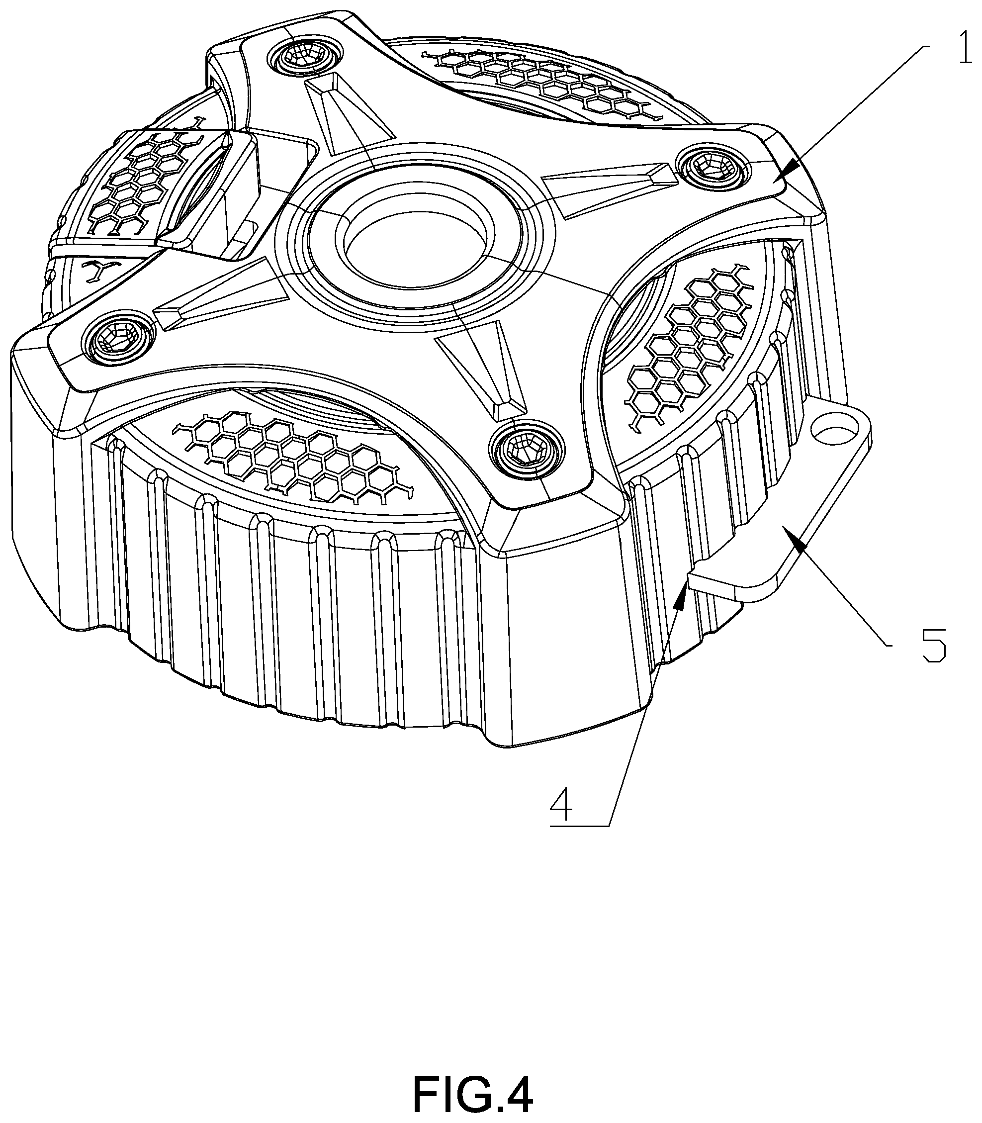 Patent US12492723 Figure 4 – Anti-theft nut
