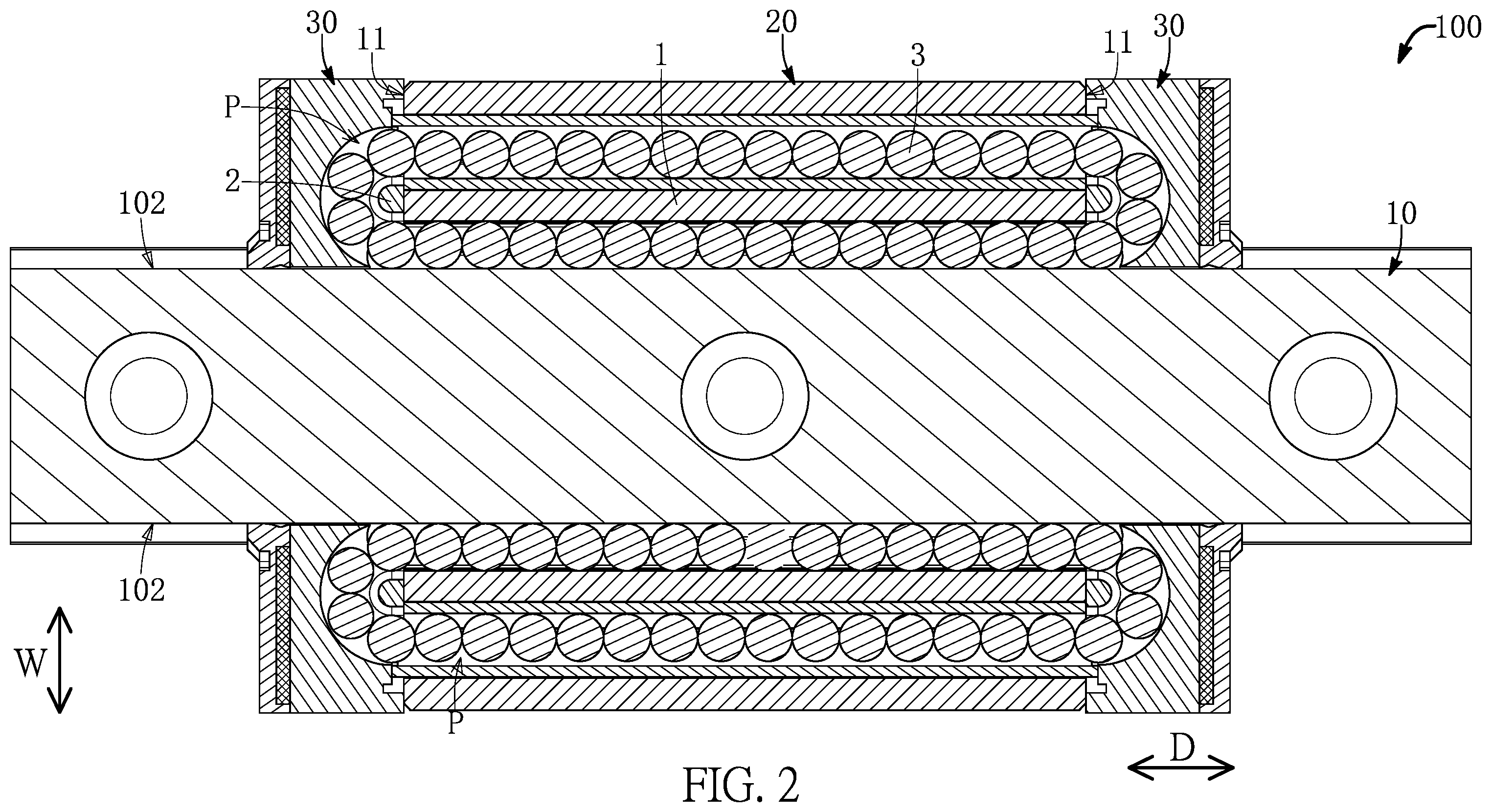 Patent US12492724 Figure 2 – Linear guideway and upper dustproof member thereof
