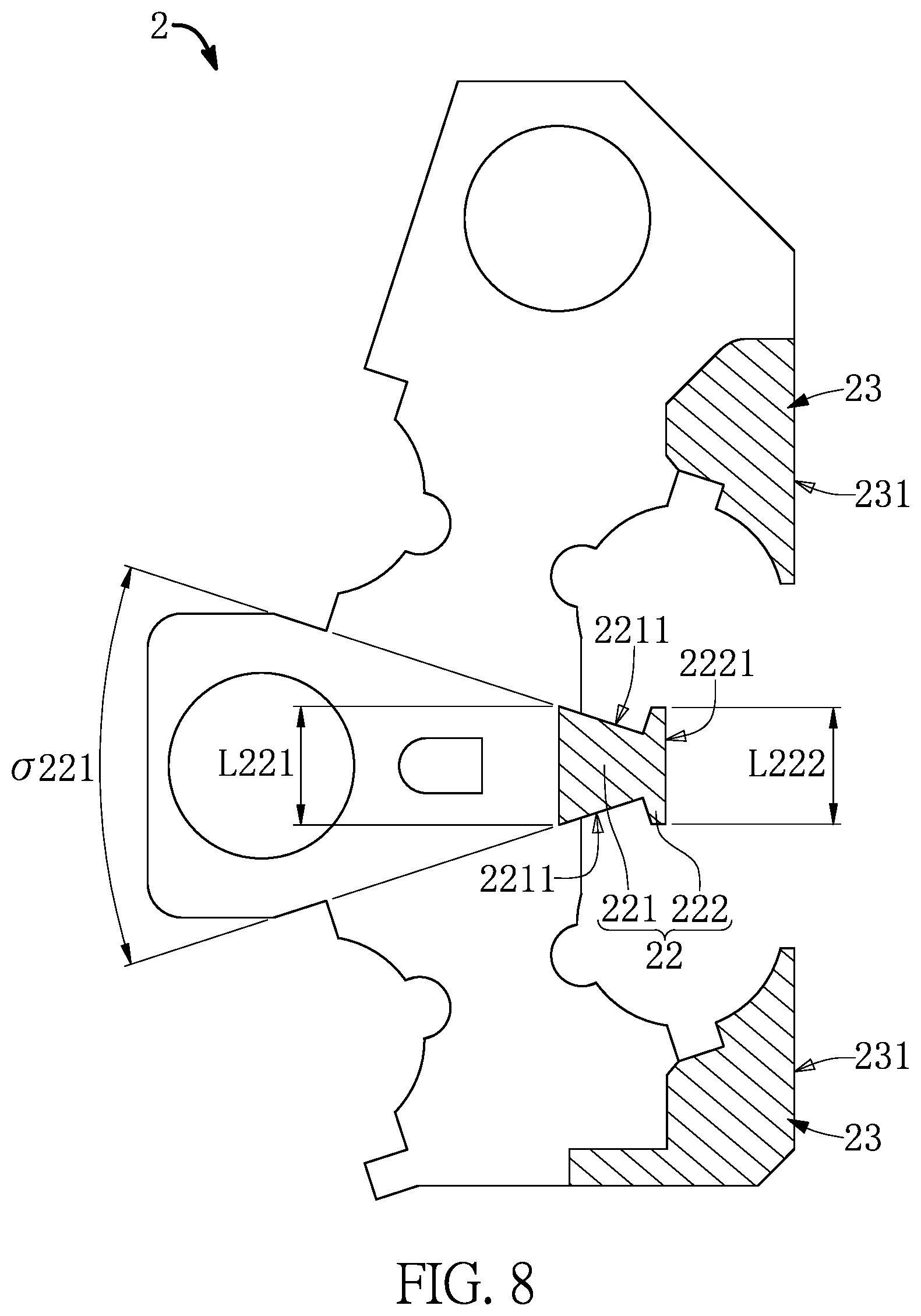 Patent US12492724 Figure 8 – Linear guideway and upper dustproof member thereof