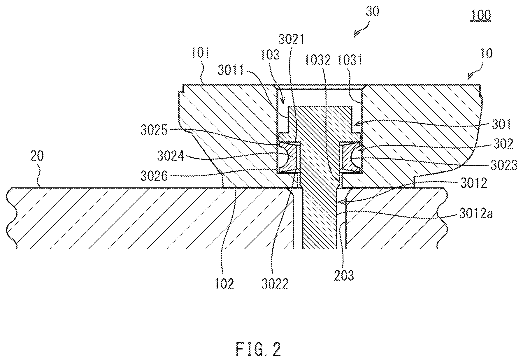Patent US12492732 Figure 2 – Attachment structure of brake disk for railway vehicle, and brake disk unit using same