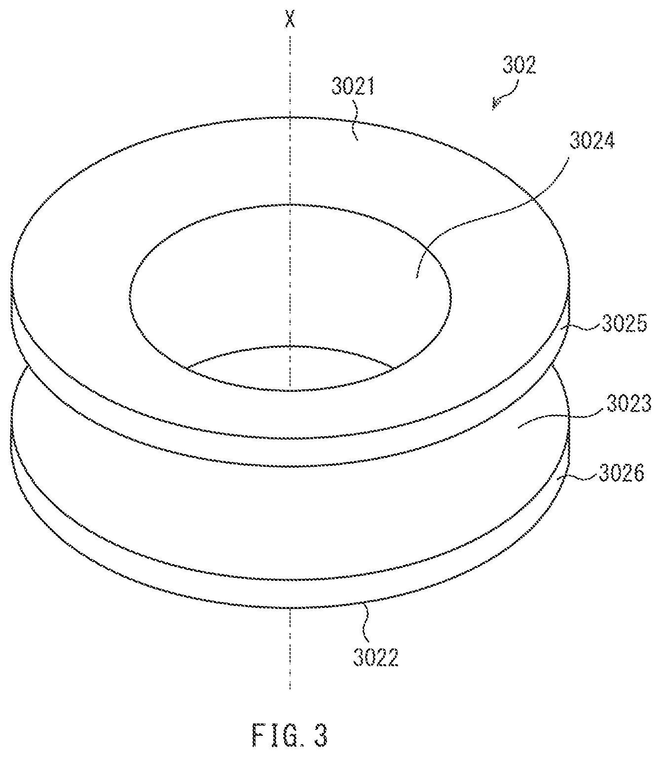 Patent US12492732 Figure 3 – Attachment structure of brake disk for railway vehicle, and brake disk unit using same