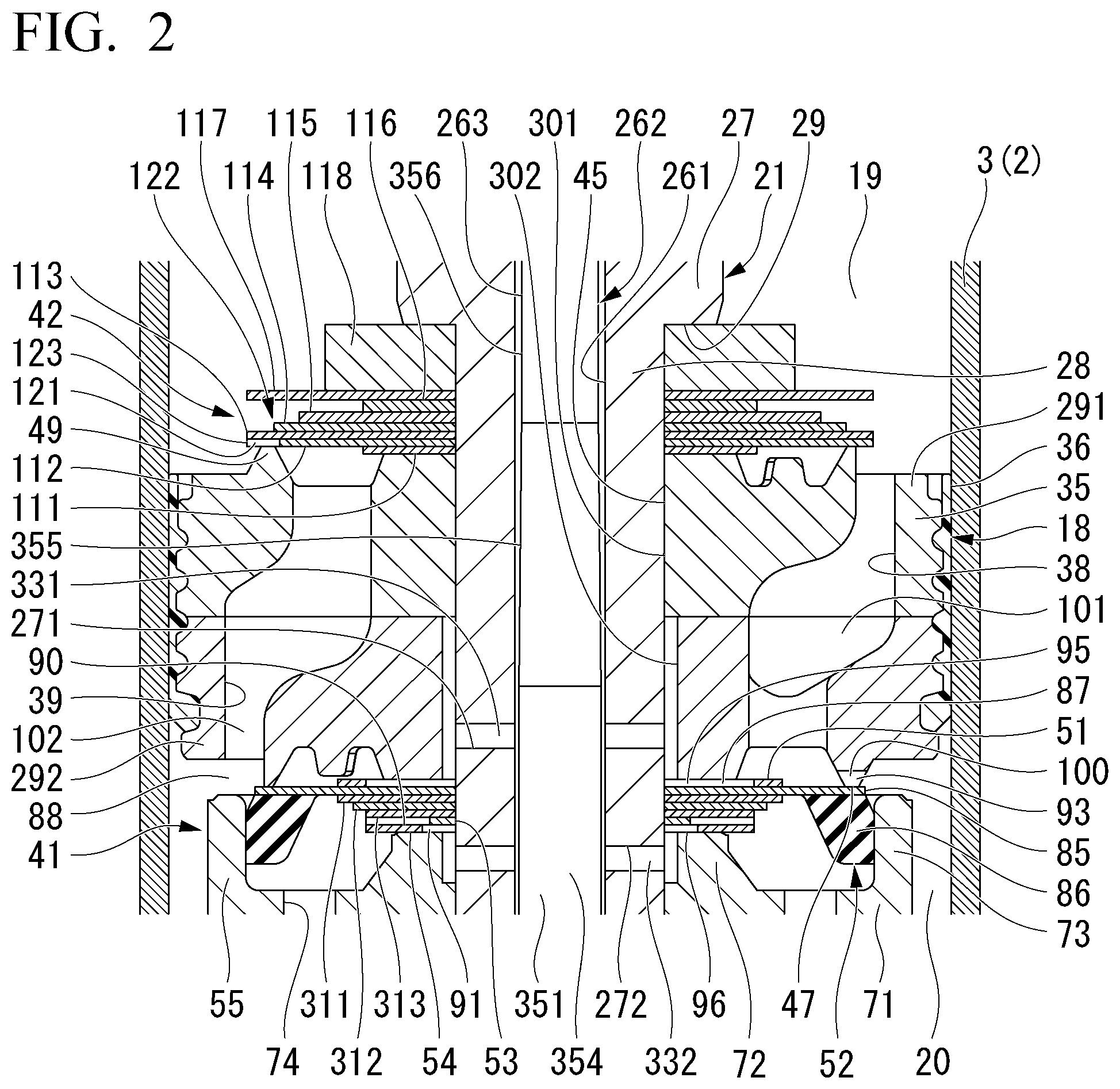 Patent US12492736 Figure 2 – Shock absorber