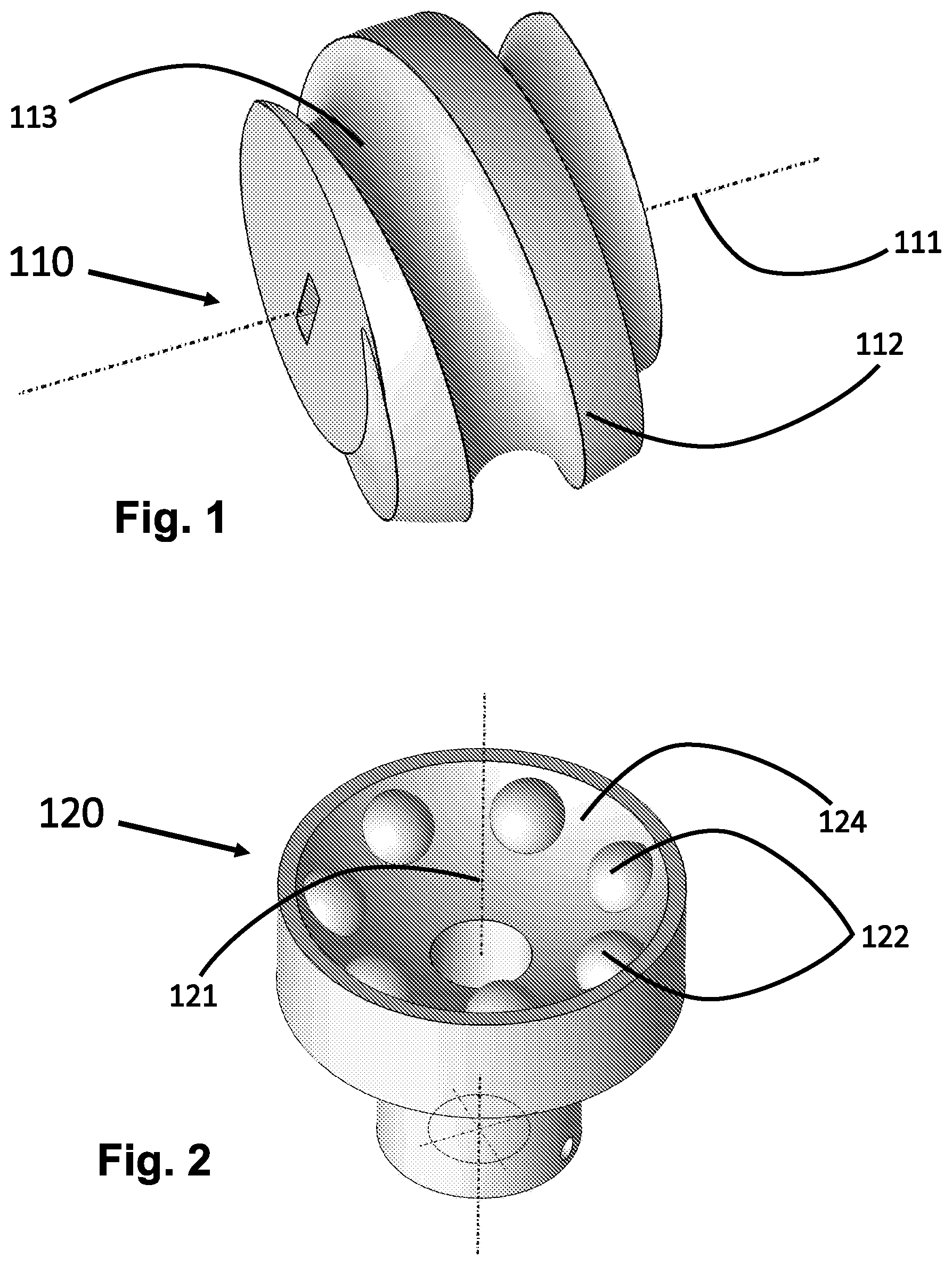 Patent US12492738 Figure 1 – Rotational motion transmission mechanism for non-parallel axes