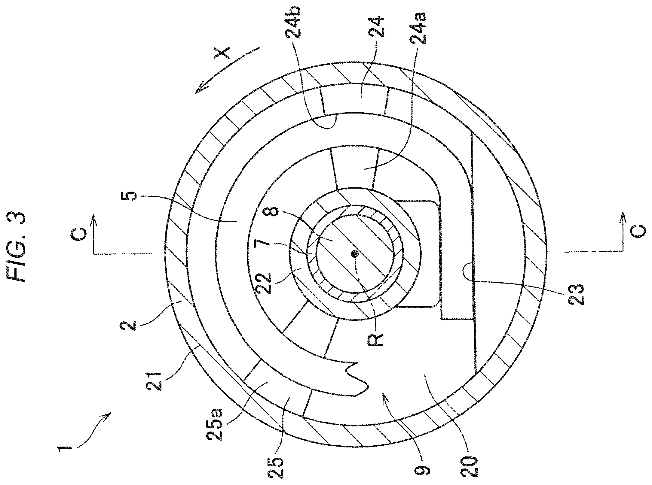 Patent US12492739 Figure 3 – Automatic tensioner