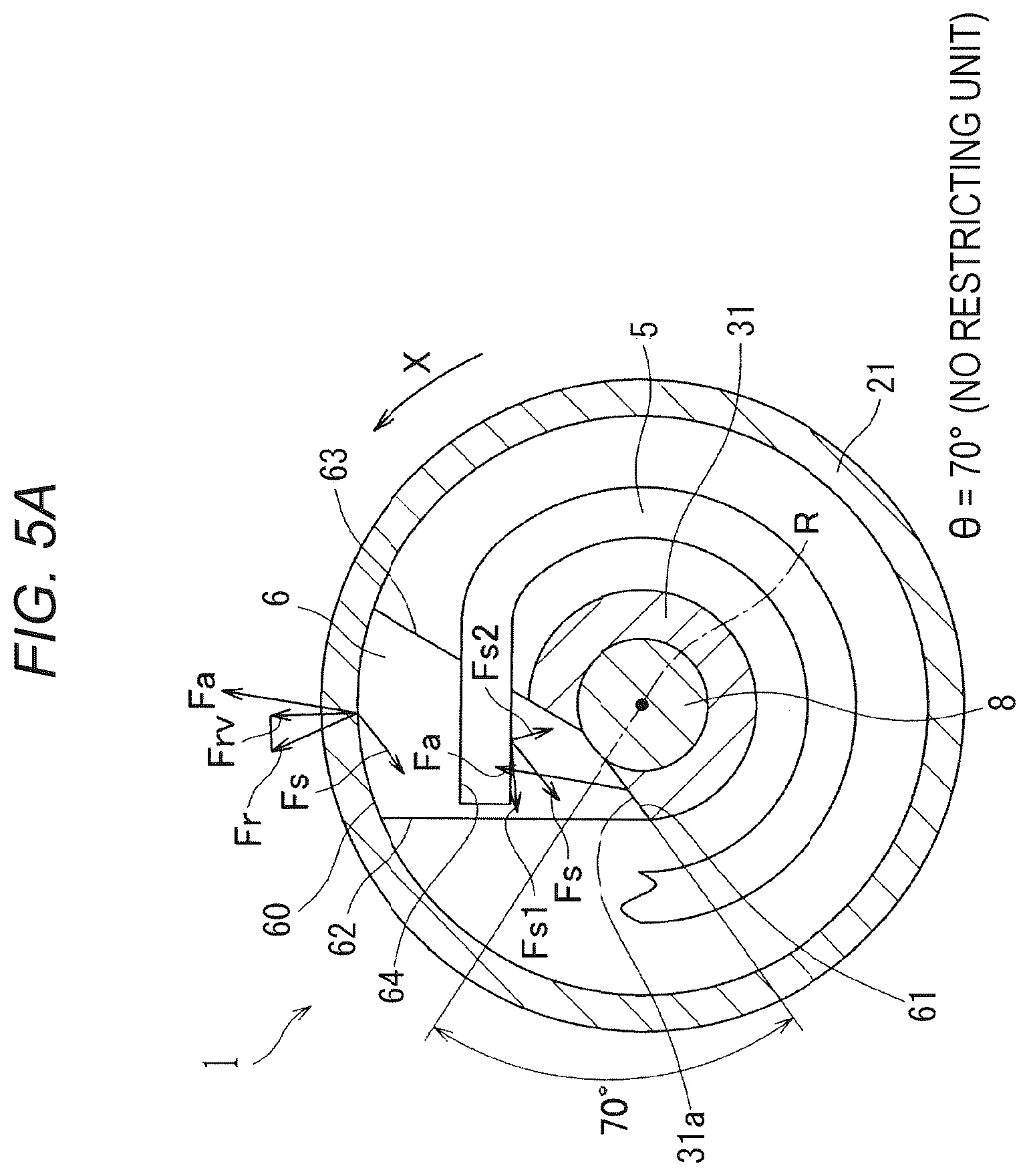 Patent US12492739 Figure 5 – Automatic tensioner