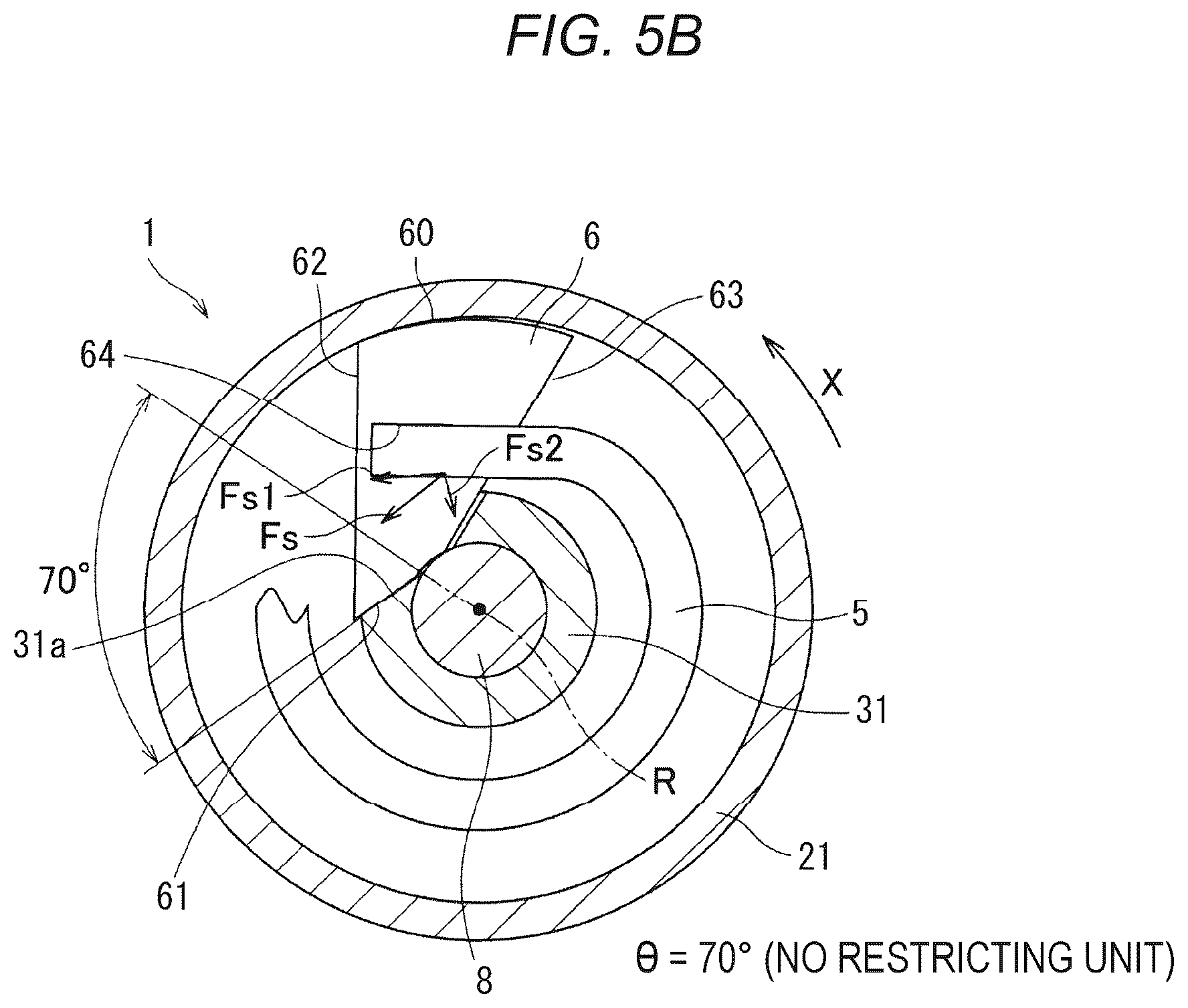 Patent US12492739 Figure 6 – Automatic tensioner