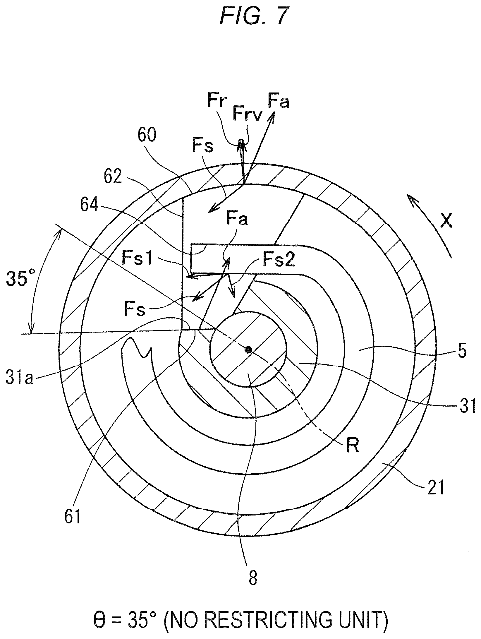 Patent US12492739 Figure 8 – Automatic tensioner