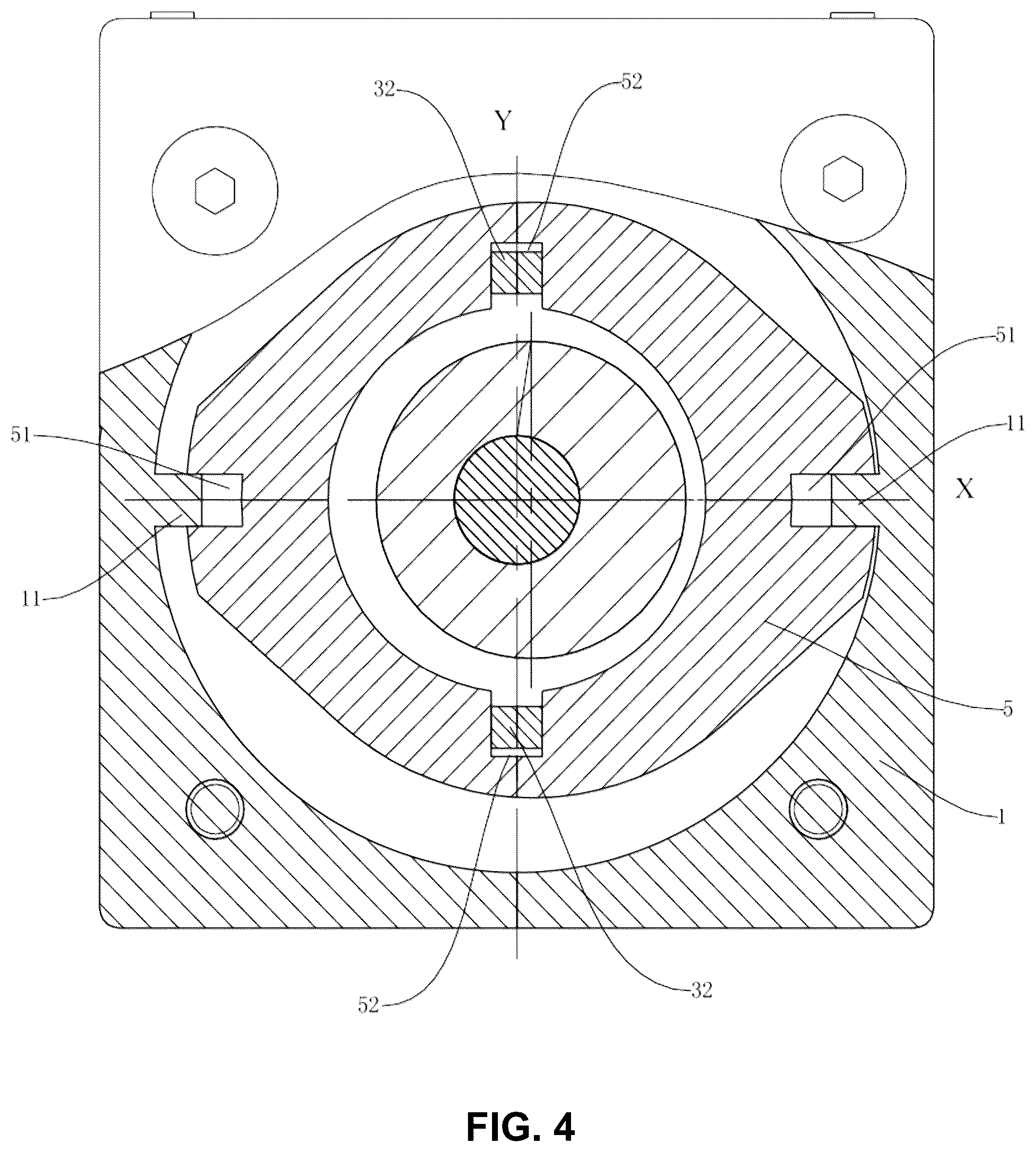 Patent US12492740 Figure 4 – Speed reducer, joint assembly and electric pendulum