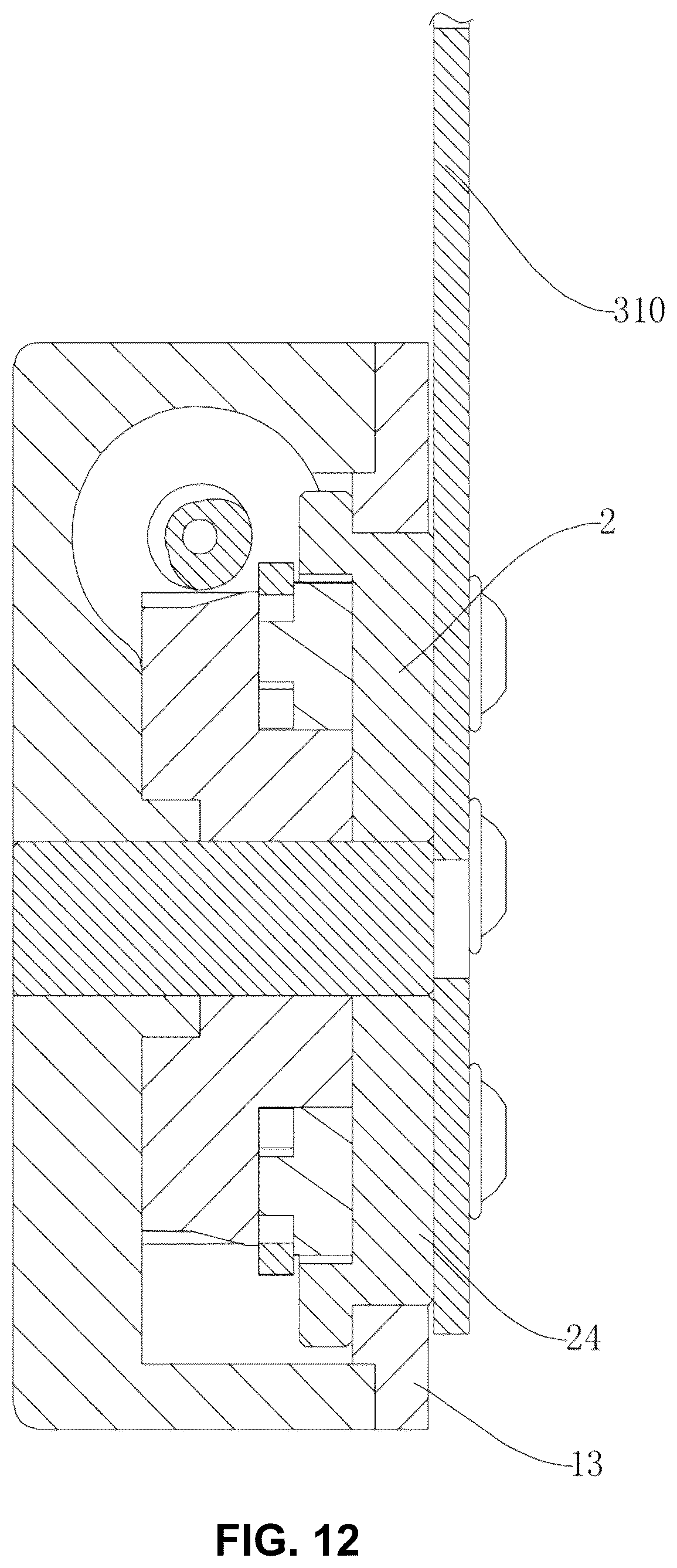 Patent US12492740 Figure 12 – Speed reducer, joint assembly and electric pendulum
