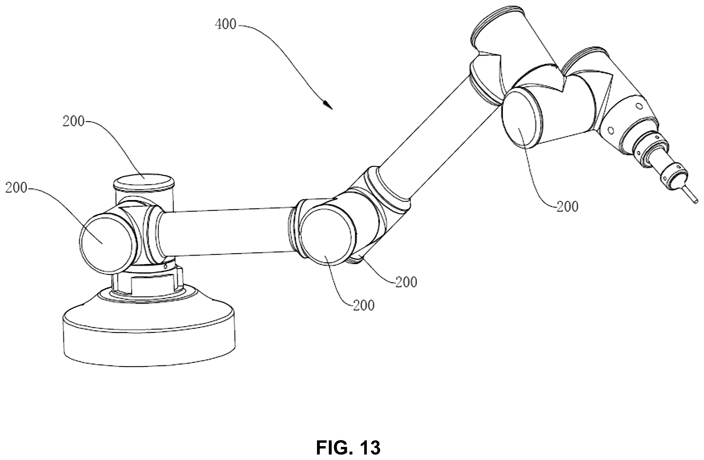 Patent US12492740 Figure 13 – Speed reducer, joint assembly and electric pendulum