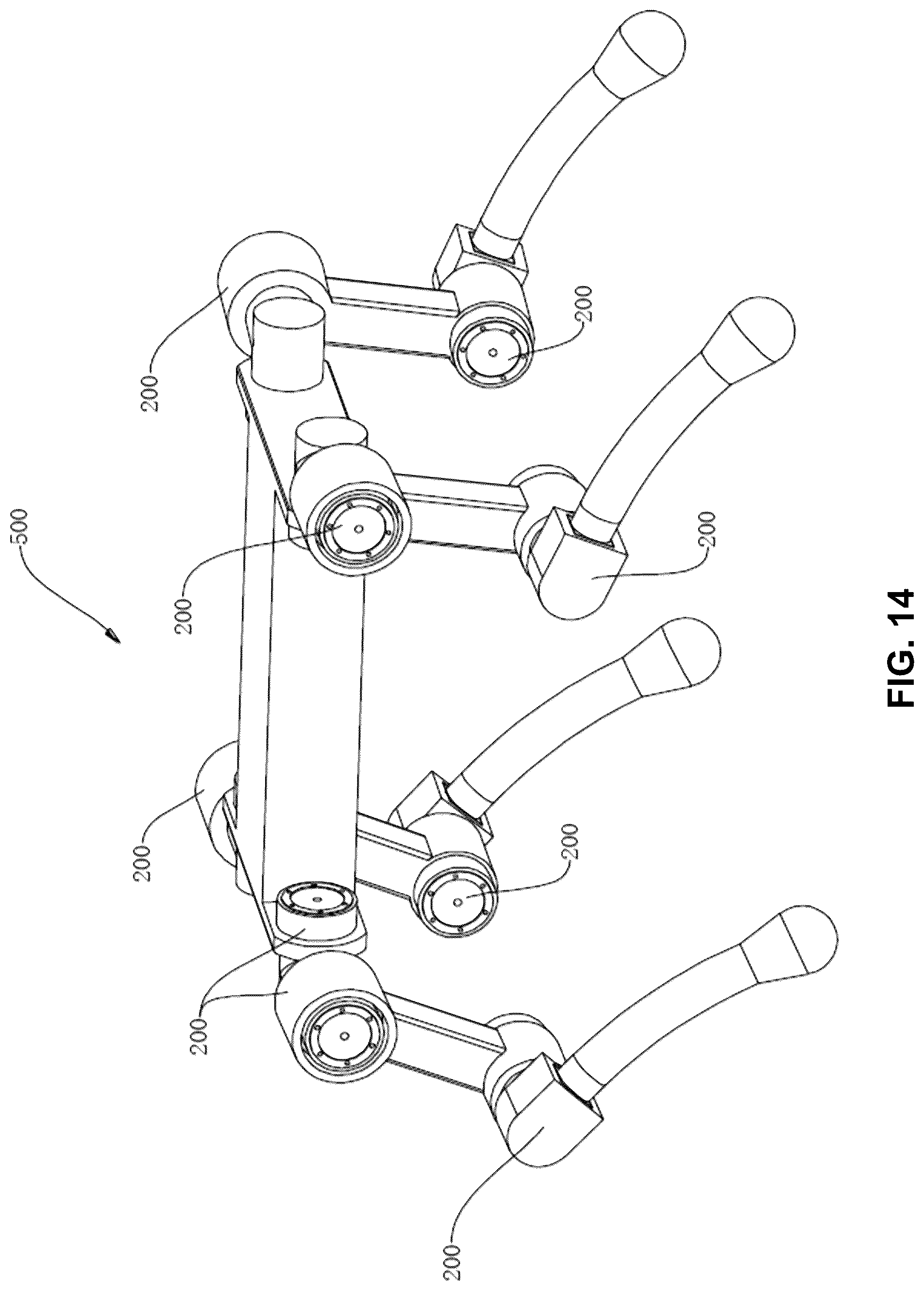 Patent US12492740 Figure 14 – Speed reducer, joint assembly and electric pendulum