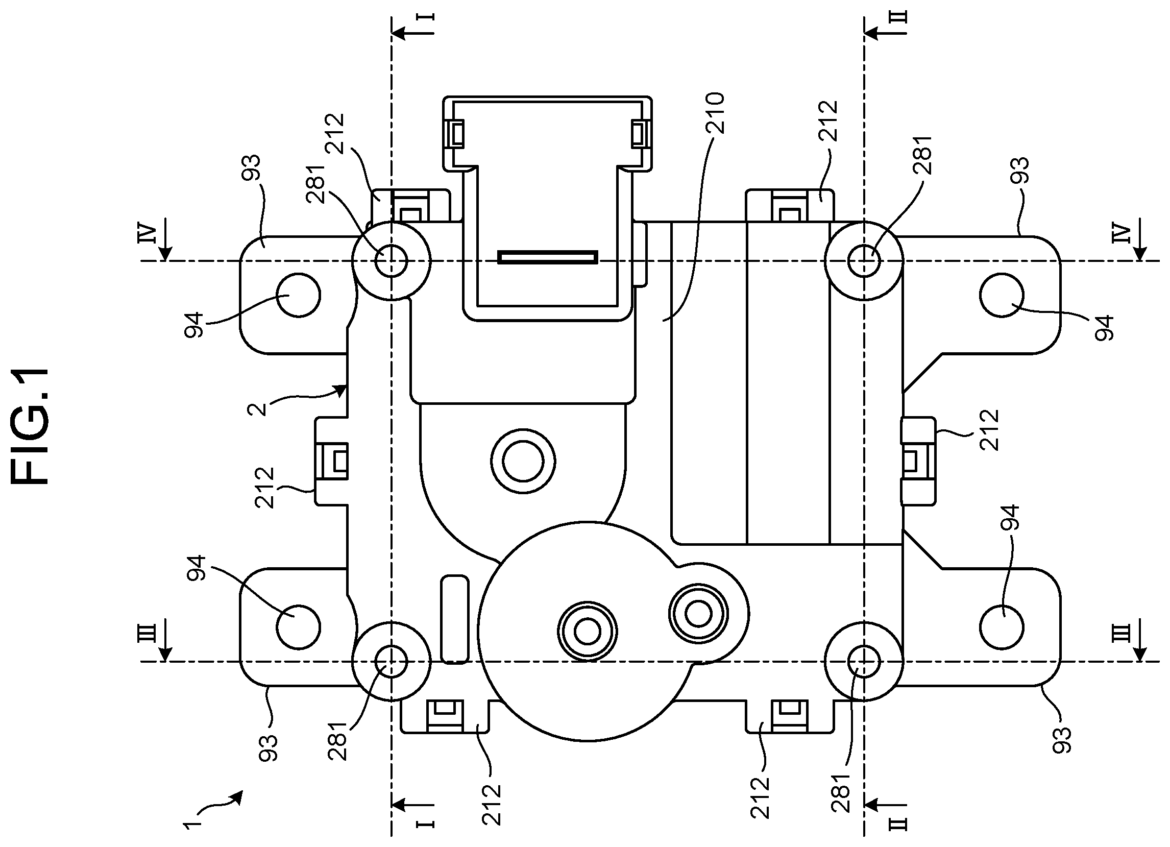 Patent US12492744 Figure 1 – Rotating device