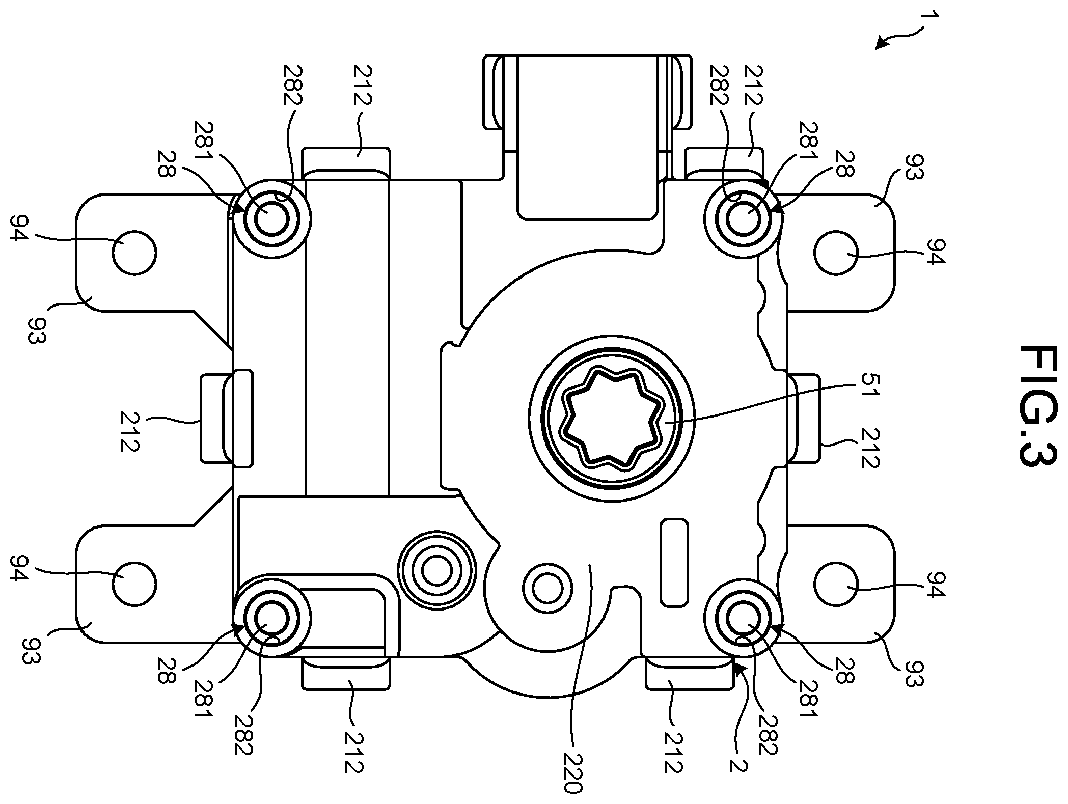 Patent US12492744 Figure 3 – Rotating device