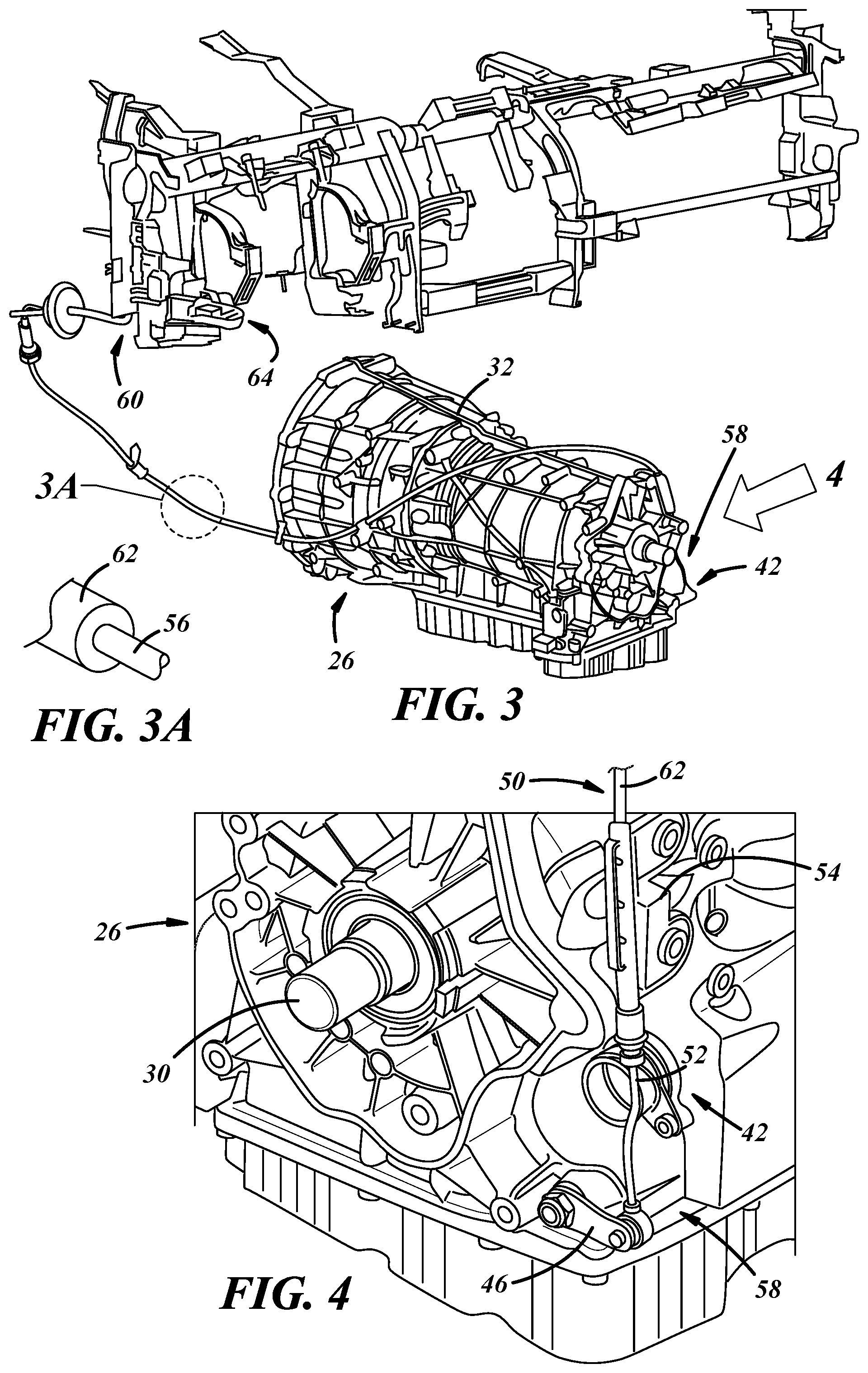Patent US12492747 Figure 2 – Park release mechanism with deployable handle and indicator