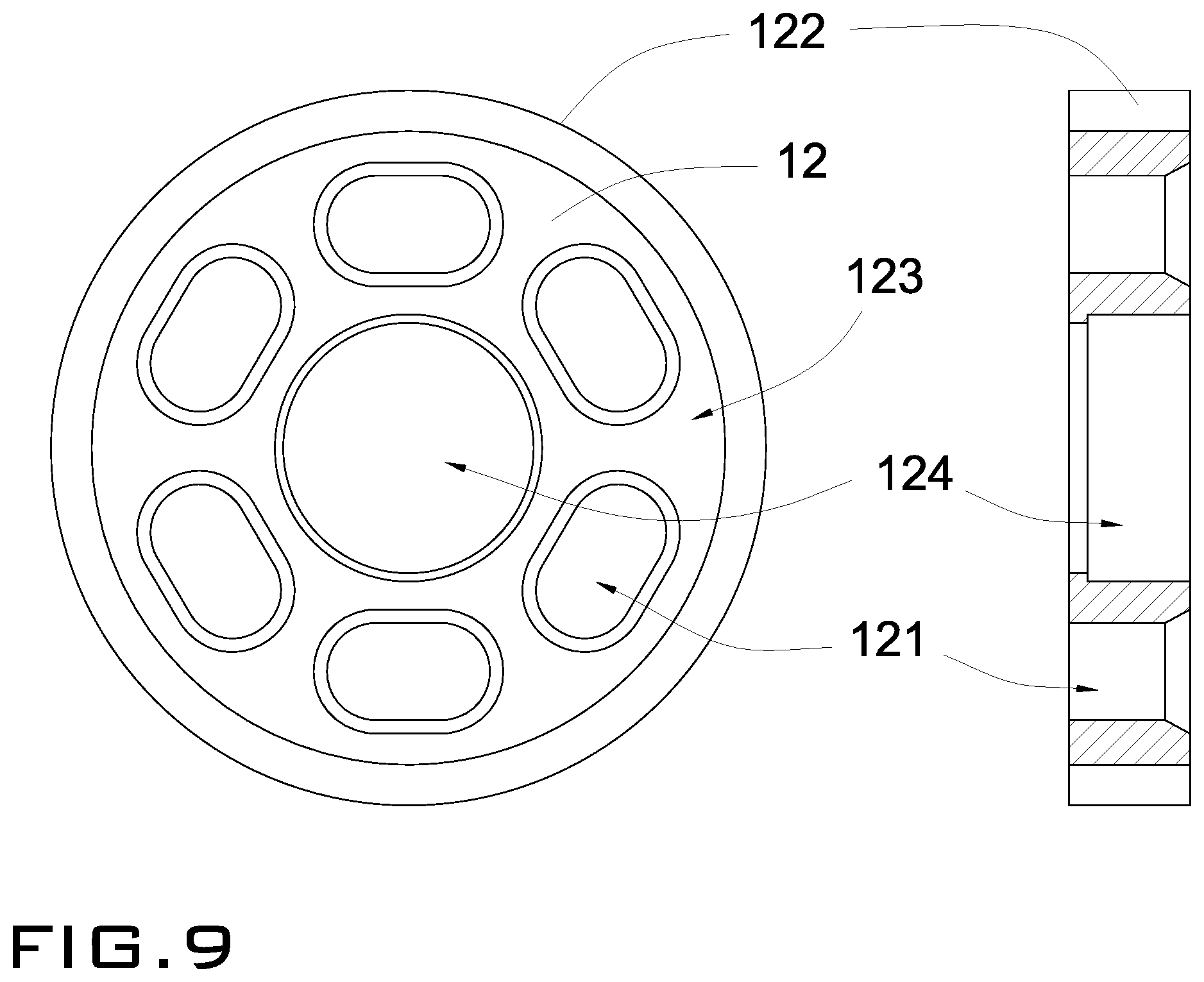 Patent US12492748 Figure 9 – Gear shifting assembly with solenoid actuation arrangement