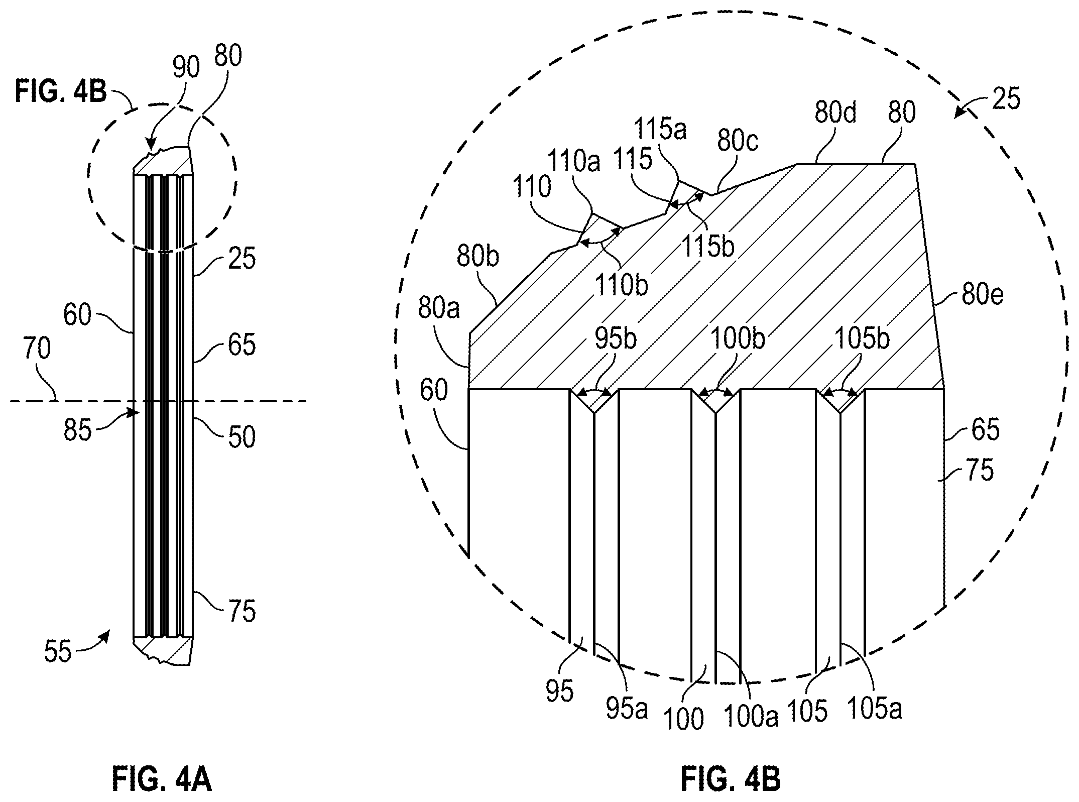 Patent US12492749 Figure 4 – Mechanical joint gasket with protrusions