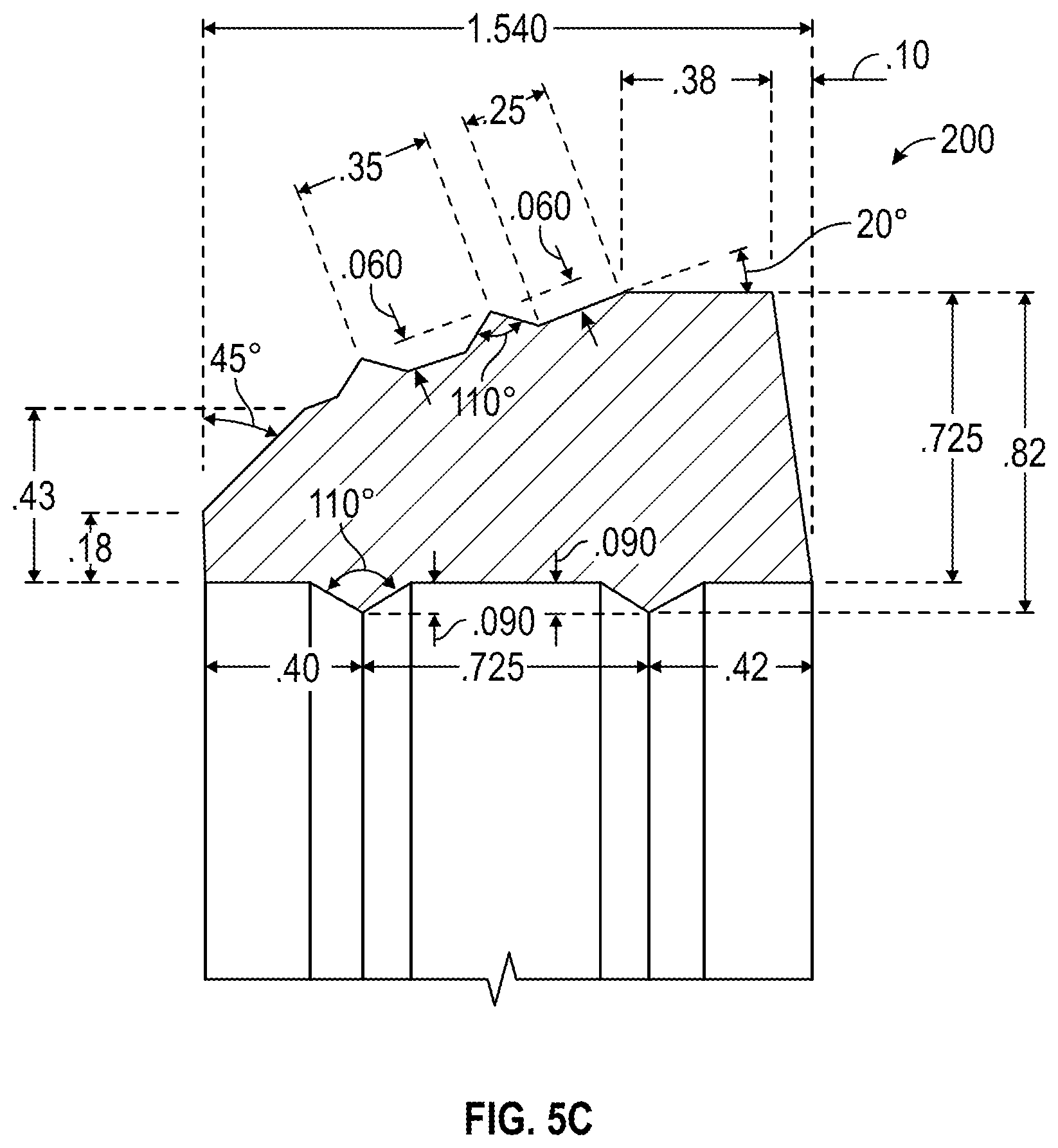 Patent US12492749 Figure 7 – Mechanical joint gasket with protrusions