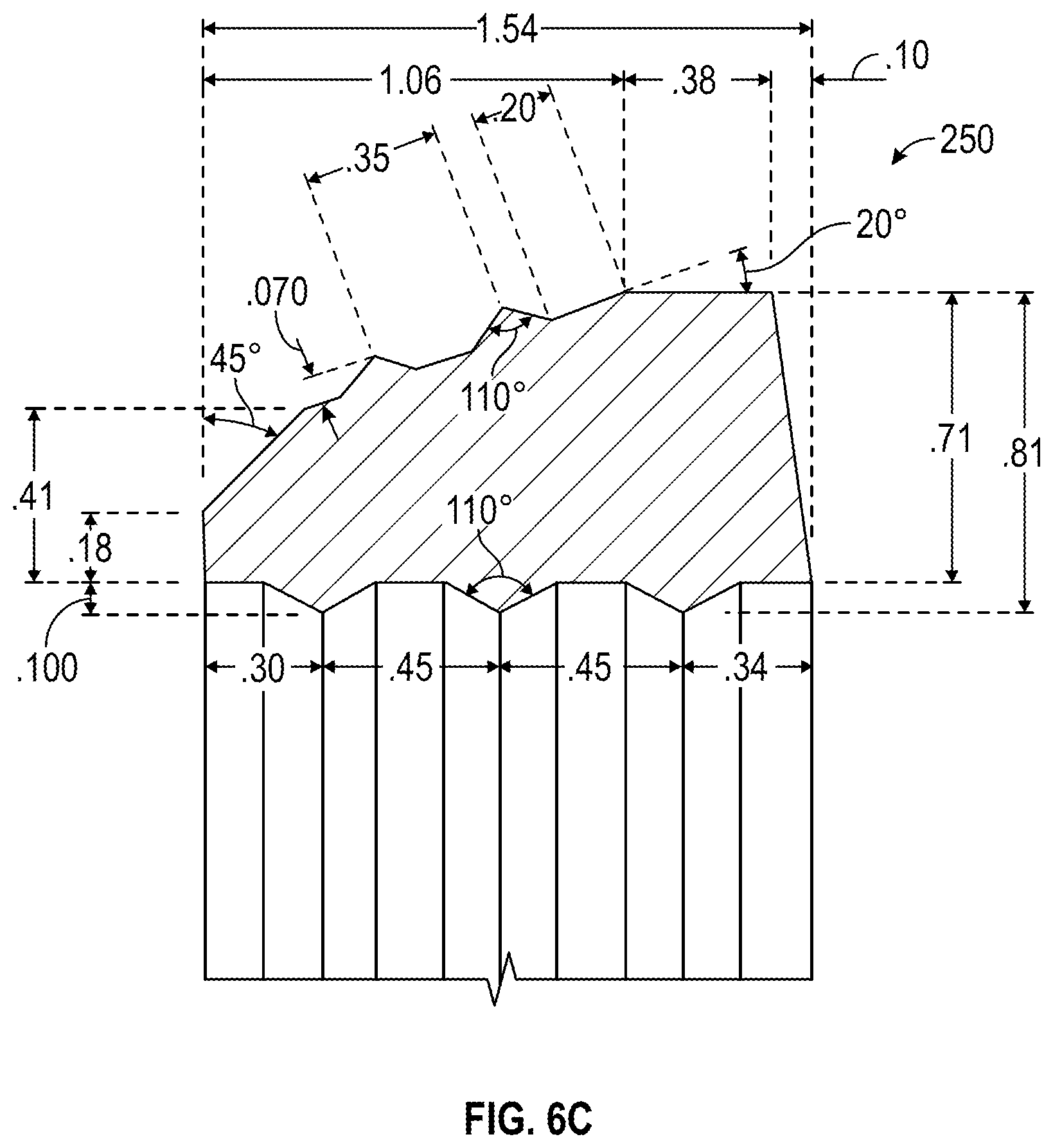 Patent US12492749 Figure 9 – Mechanical joint gasket with protrusions