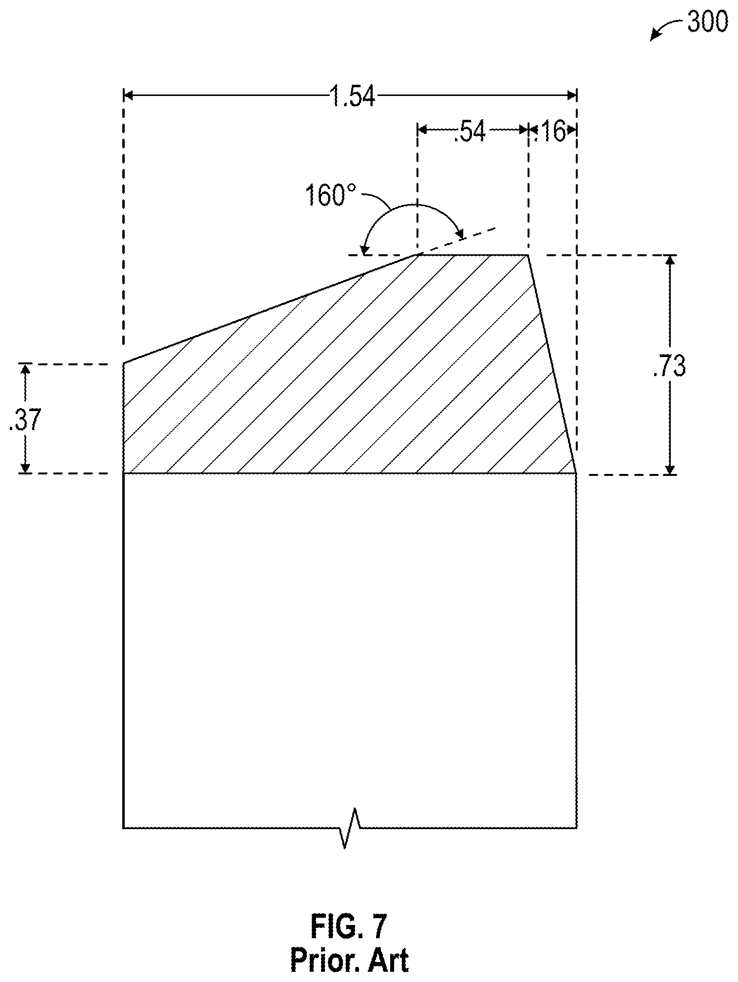 Patent US12492749 Figure 10 – Mechanical joint gasket with protrusions