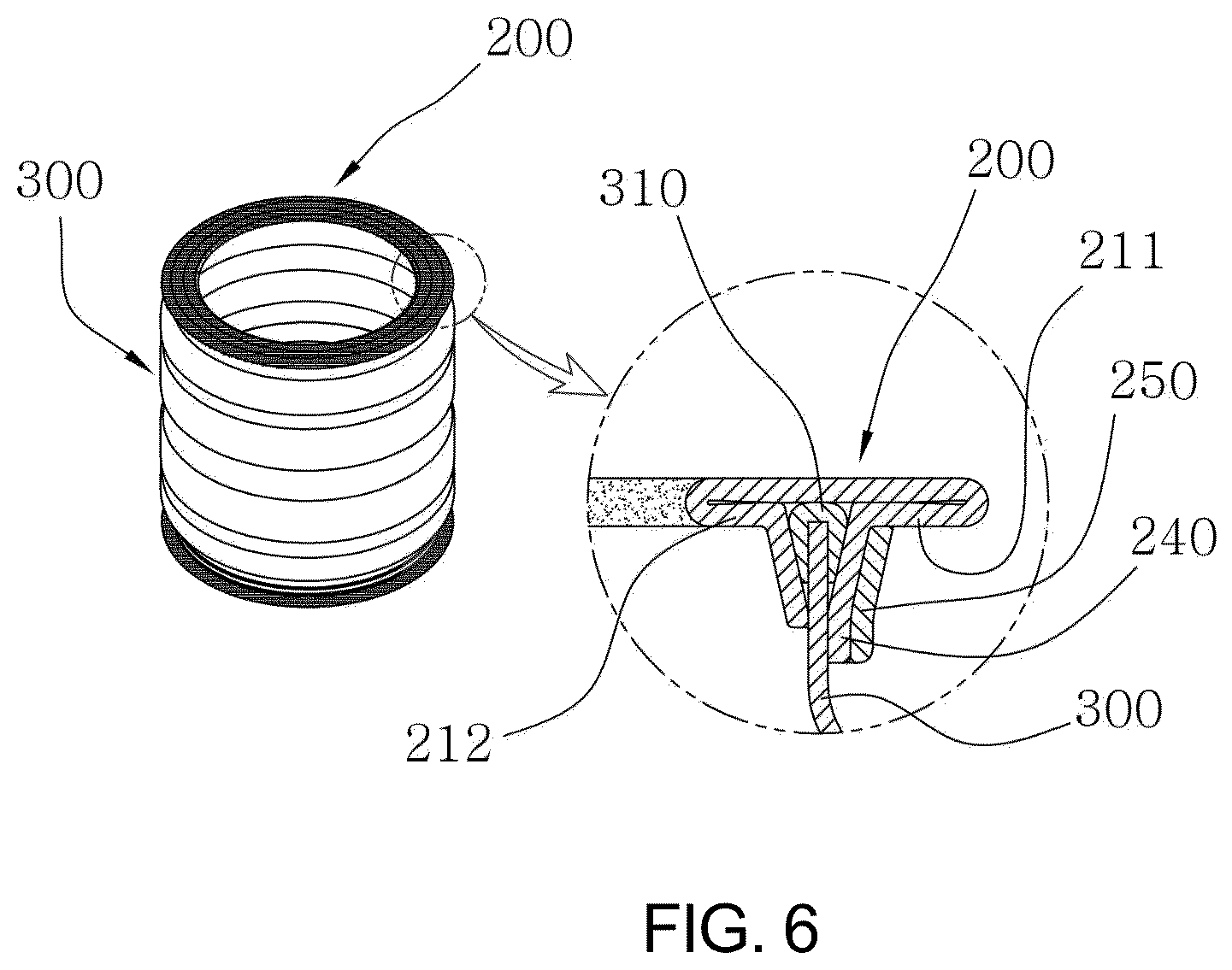 Patent US12492751 Figure 4 – Drum sealing gasket for washing and drying machine