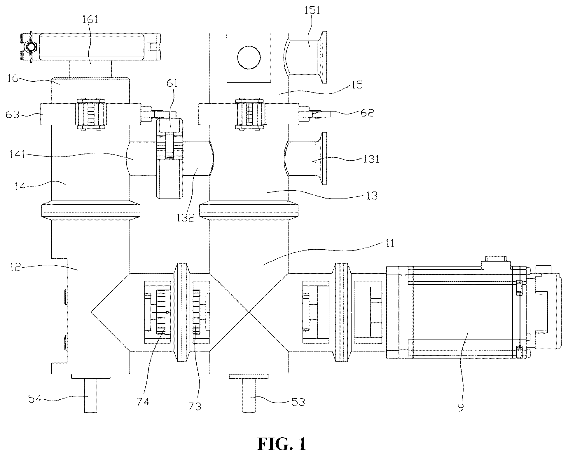 Patent US12492756 Figure 1 – Series-connection type servo valve mechanism