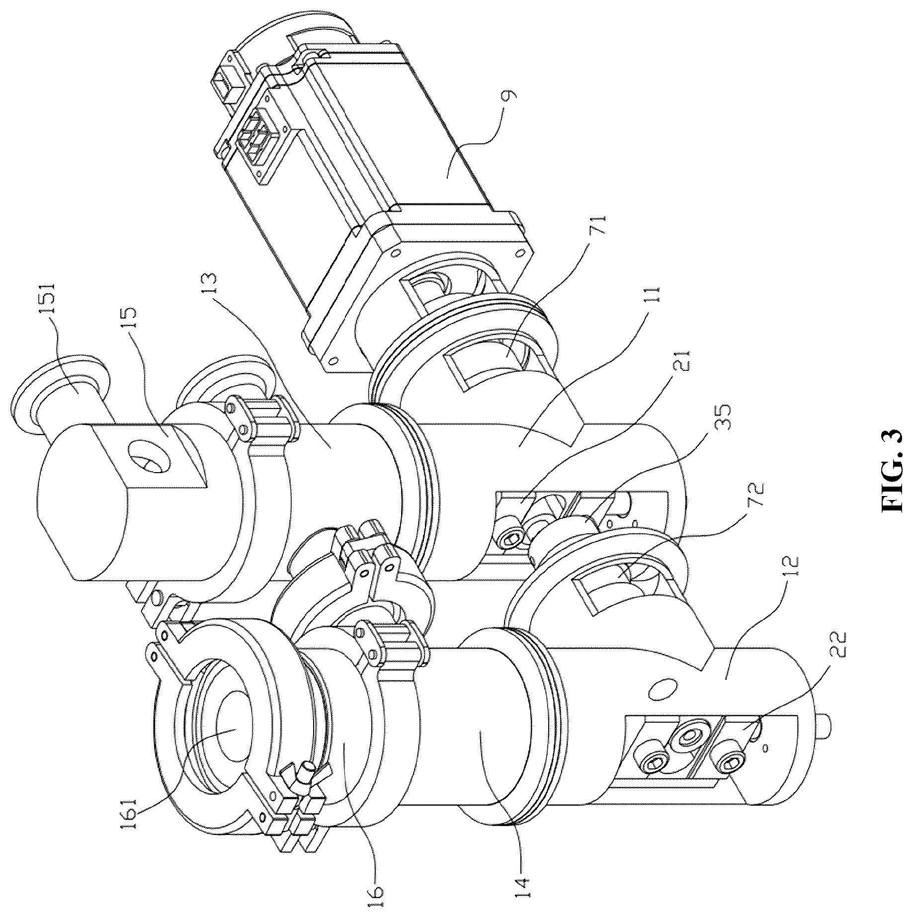 Patent US12492756 Figure 3 – Series-connection type servo valve mechanism