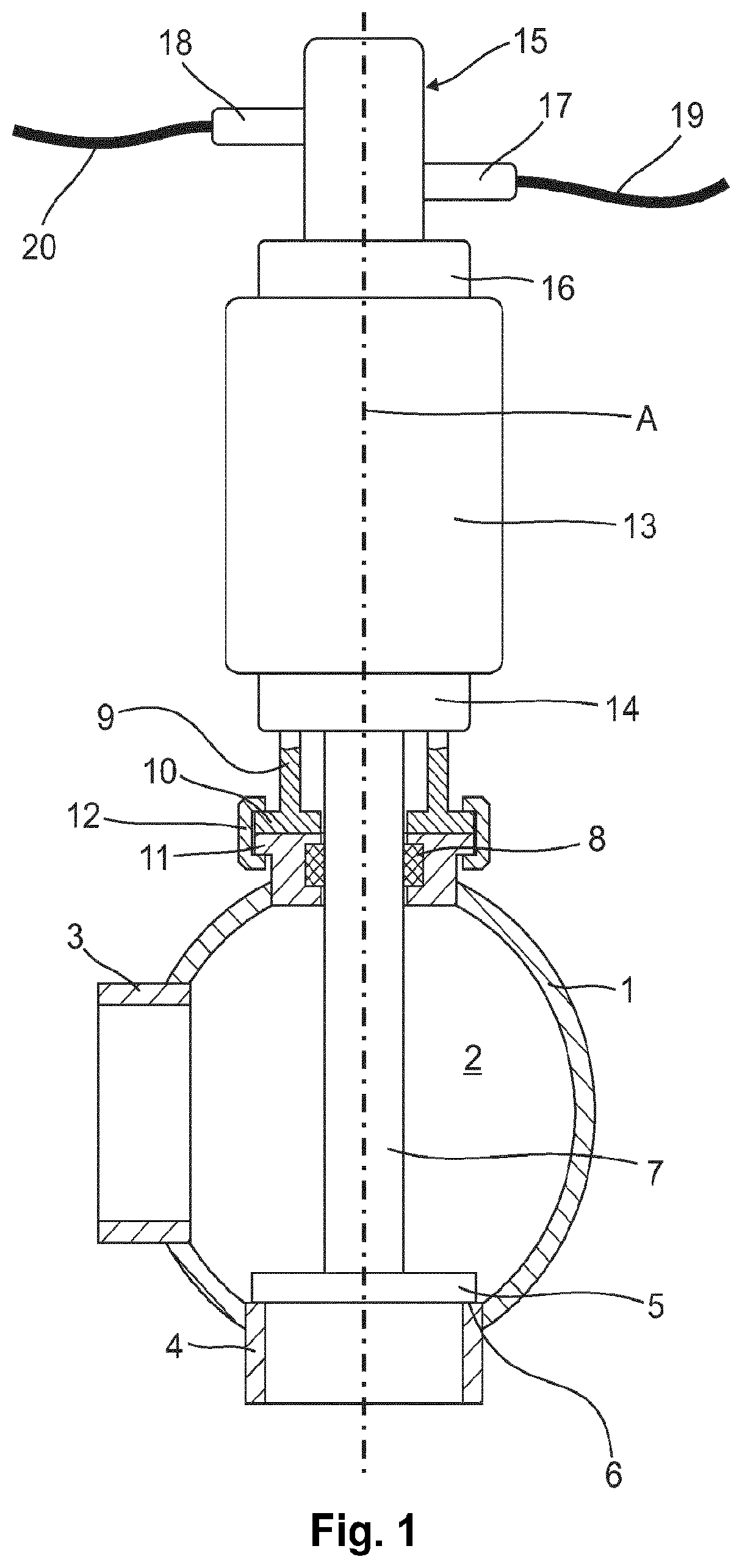 Patent US12492759 Figure 1 – Lift valve having lift drive