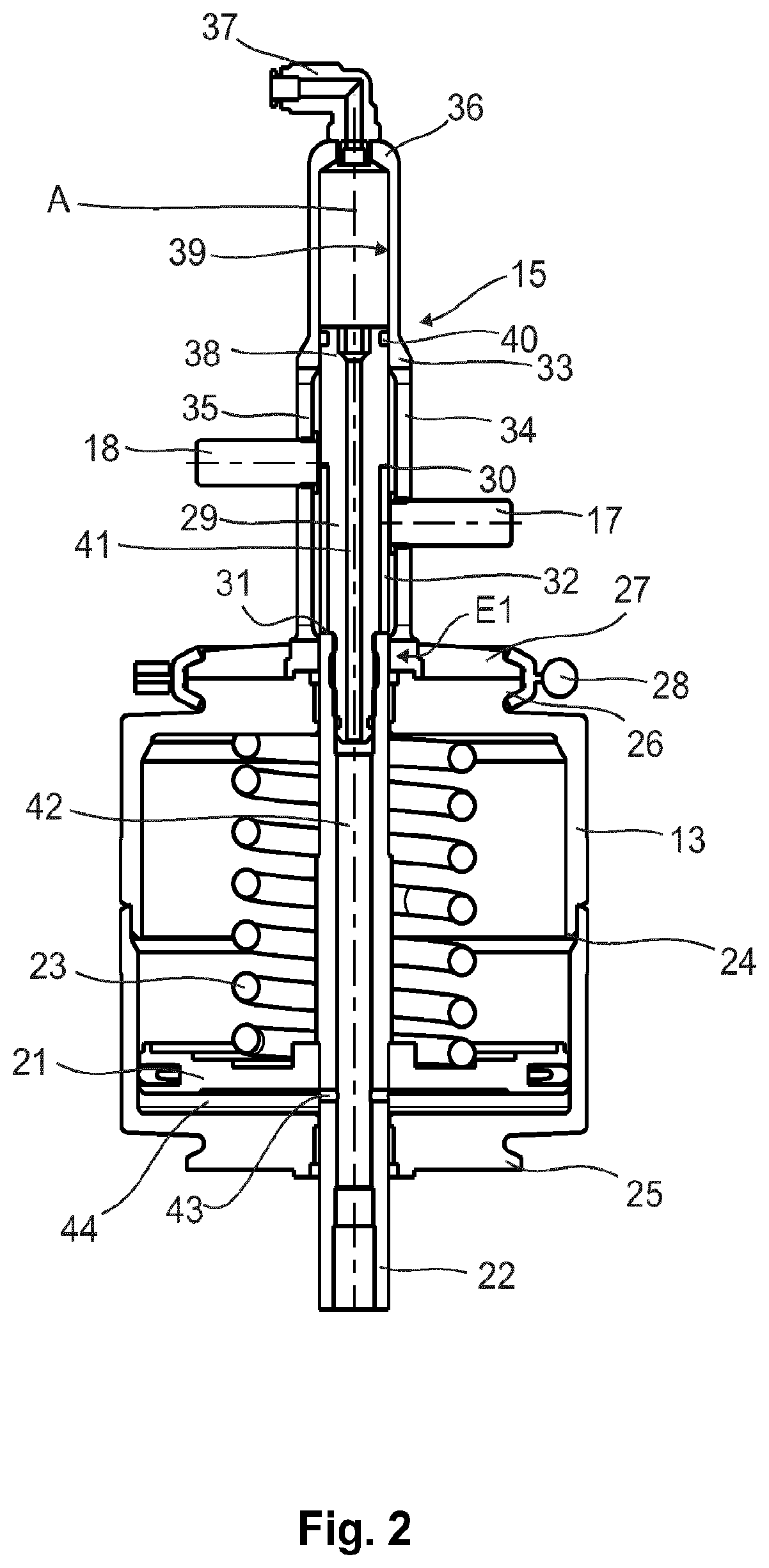 Patent US12492759 Figure 2 – Lift valve having lift drive