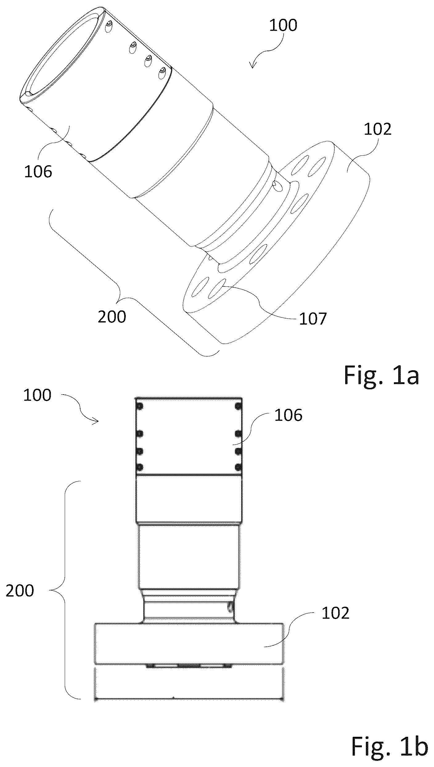 Patent US12492762 Figure 1 – Connector and method for connecting composite pipelines