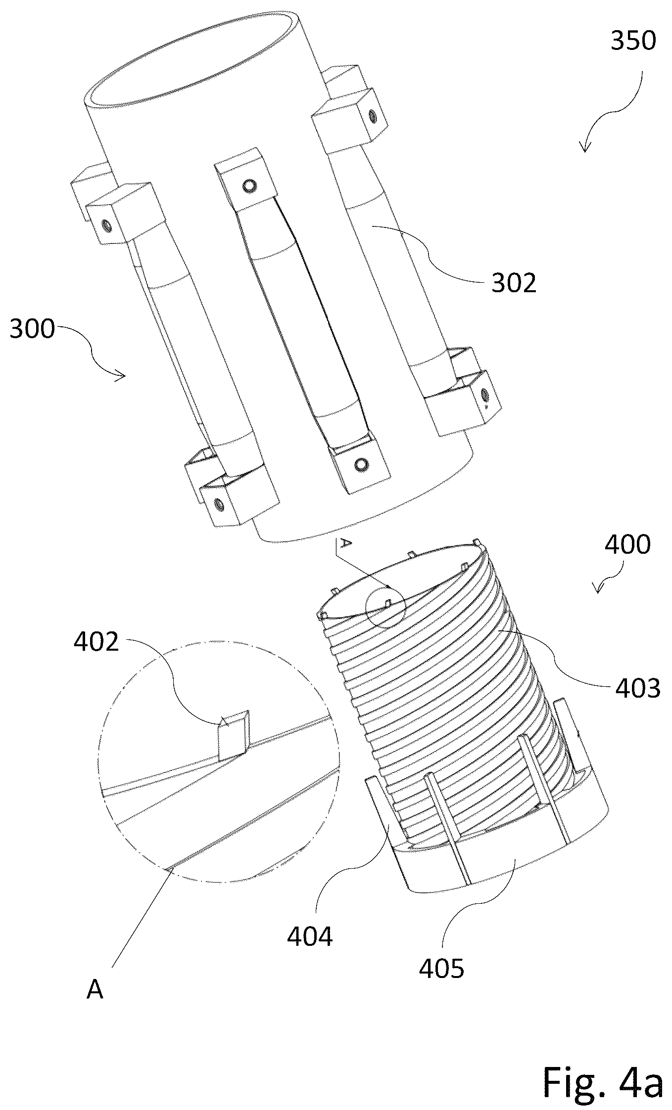 Patent US12492762 Figure 4 – Connector and method for connecting composite pipelines