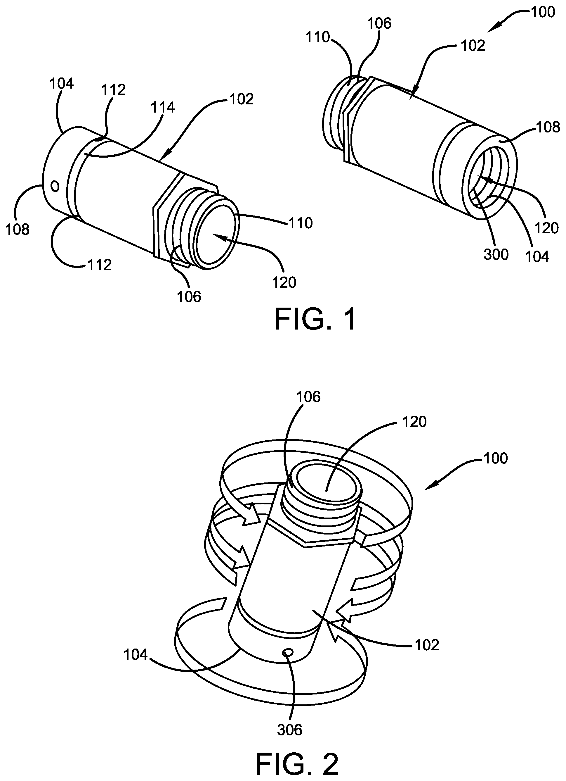 Patent US12492767 Figure 1 – Method of using a hose coupling device