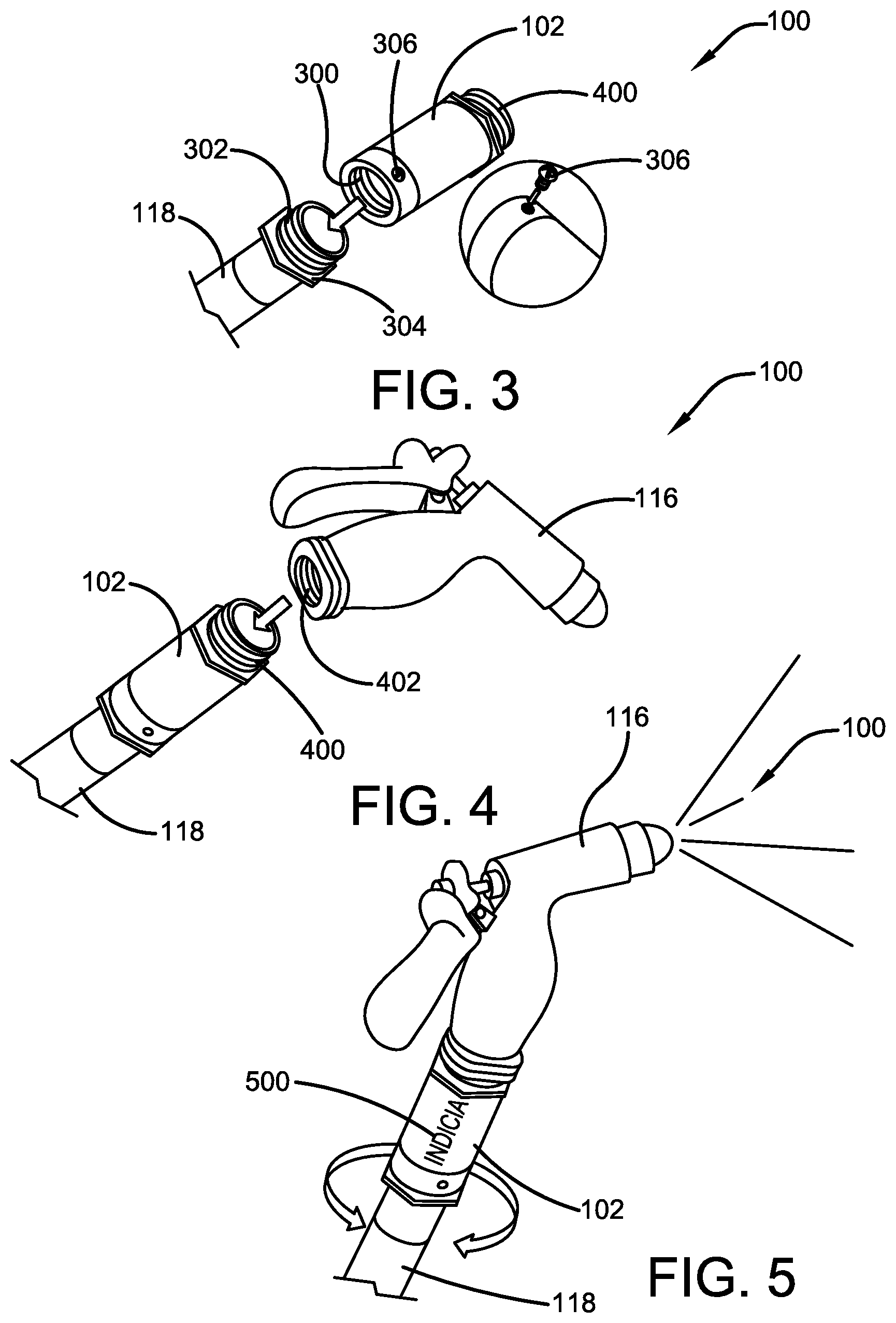 Patent US12492767 Figure 2 – Method of using a hose coupling device