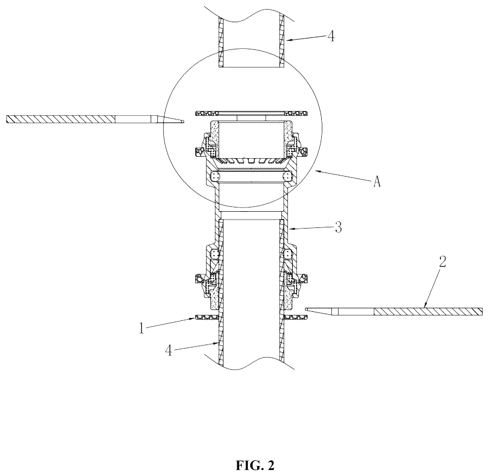 Patent US12492768 Figure 2 – Conduit joint and auxiliary release component thereof