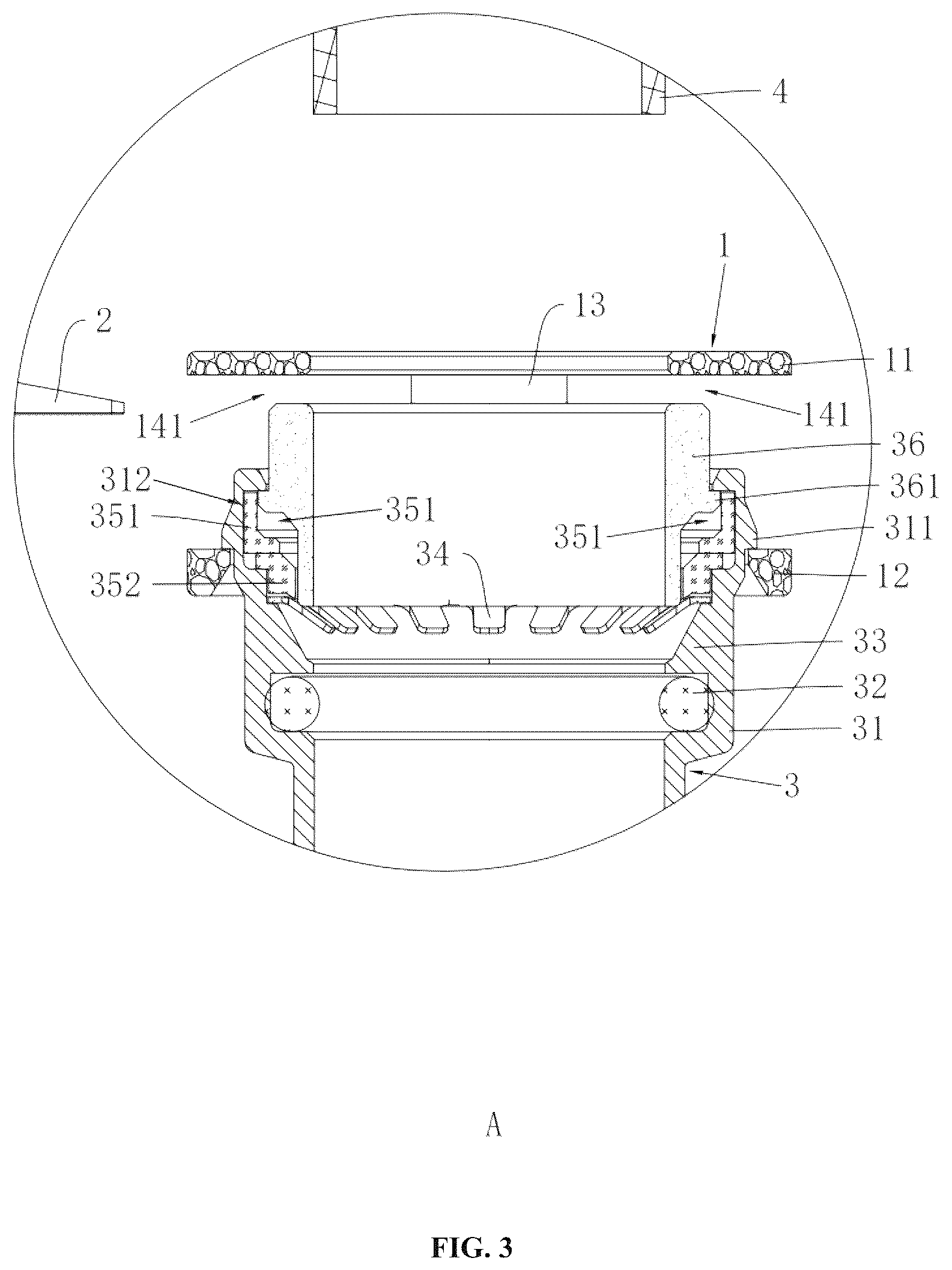 Patent US12492768 Figure 3 – Conduit joint and auxiliary release component thereof