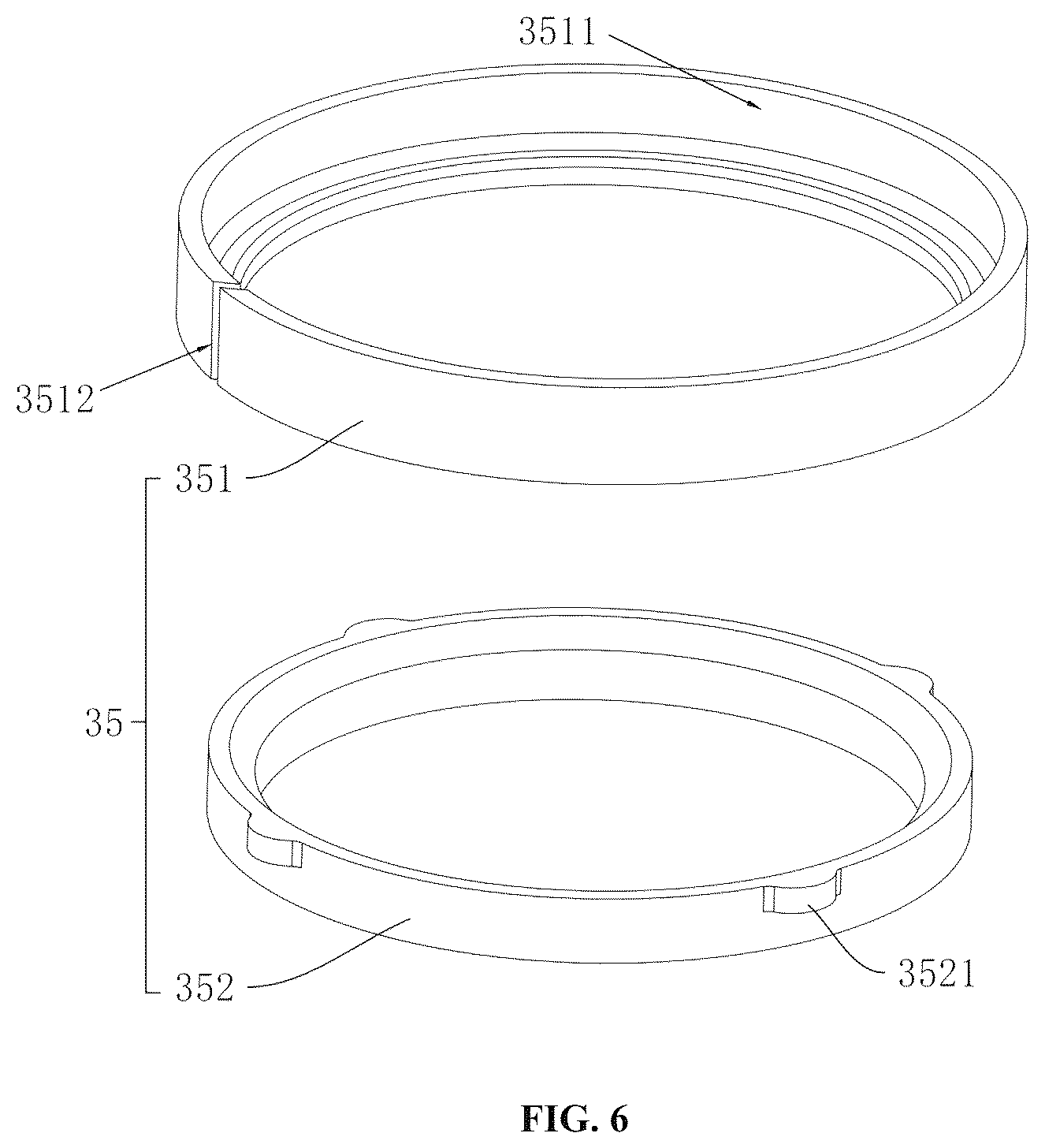 Patent US12492768 Figure 6 – Conduit joint and auxiliary release component thereof
