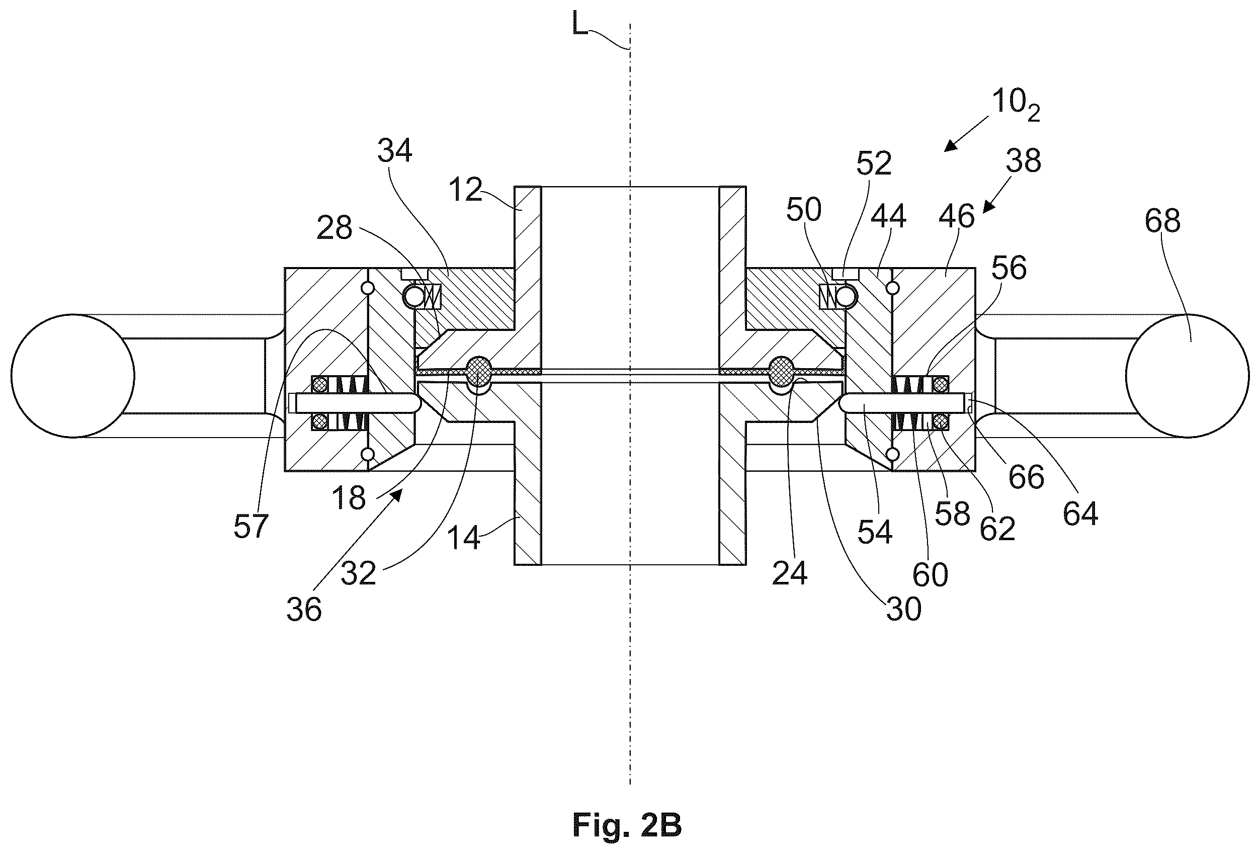 Patent US12492770 Figure 3 – Connecting device for connecting a first pipe end to a second pipe end