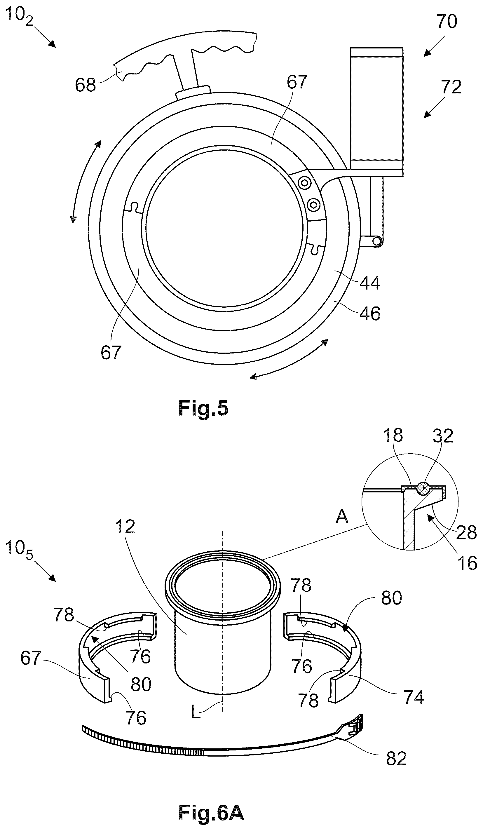 Patent US12492770 Figure 8 – Connecting device for connecting a first pipe end to a second pipe end