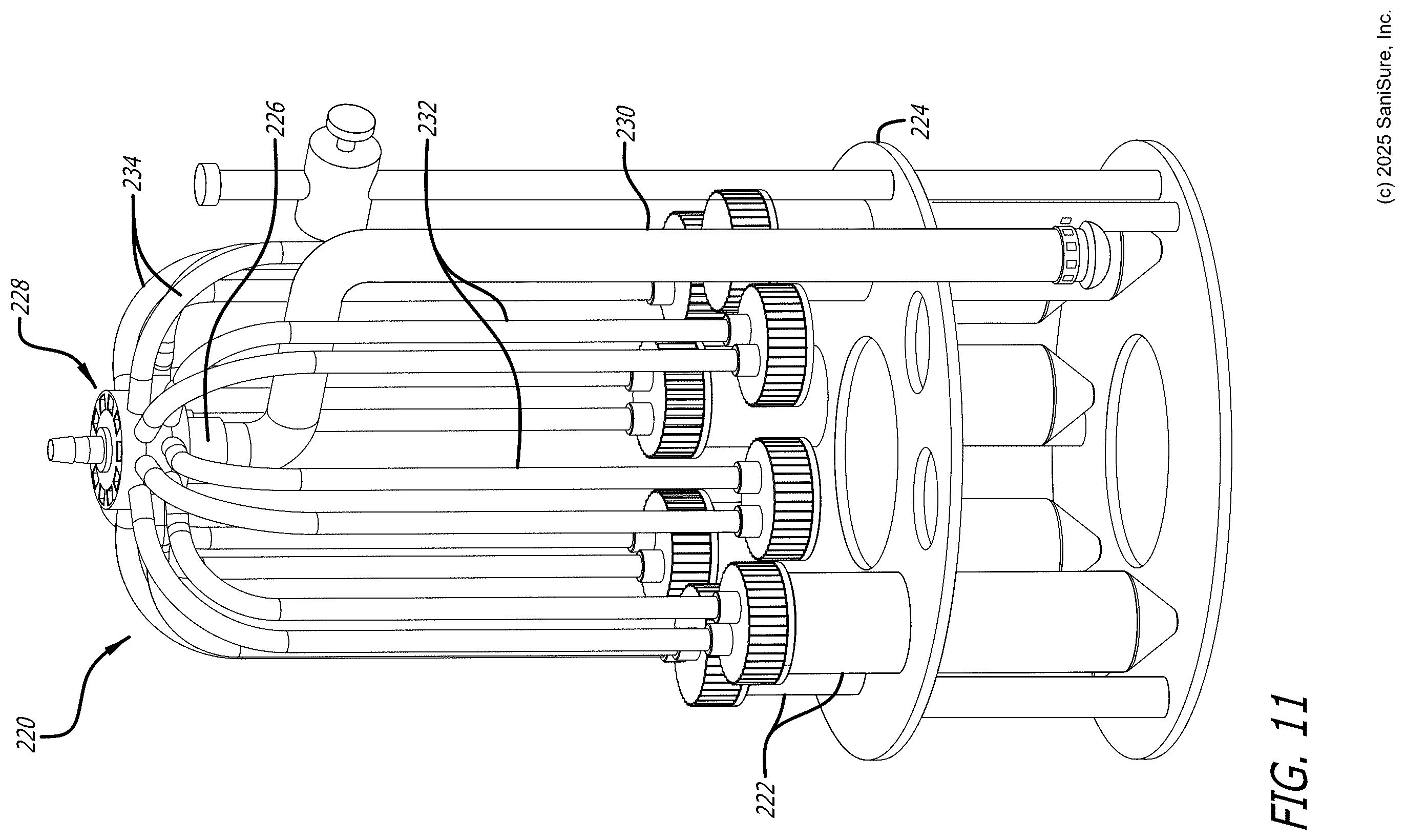 Patent US12492772 Figure 5 – Fluid distribution junctions and assembly methods