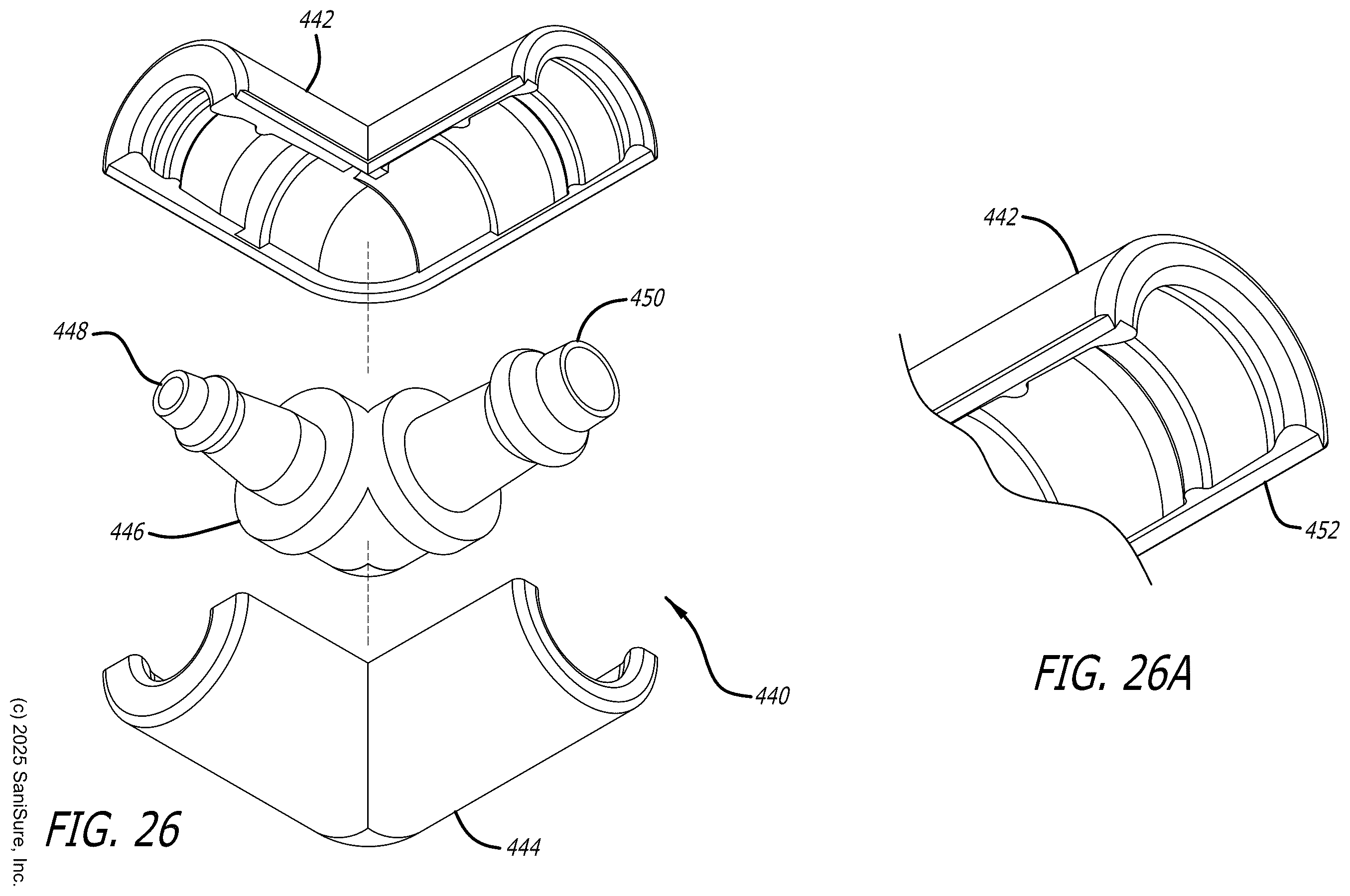Patent US12492772 Figure 17 – Fluid distribution junctions and assembly methods