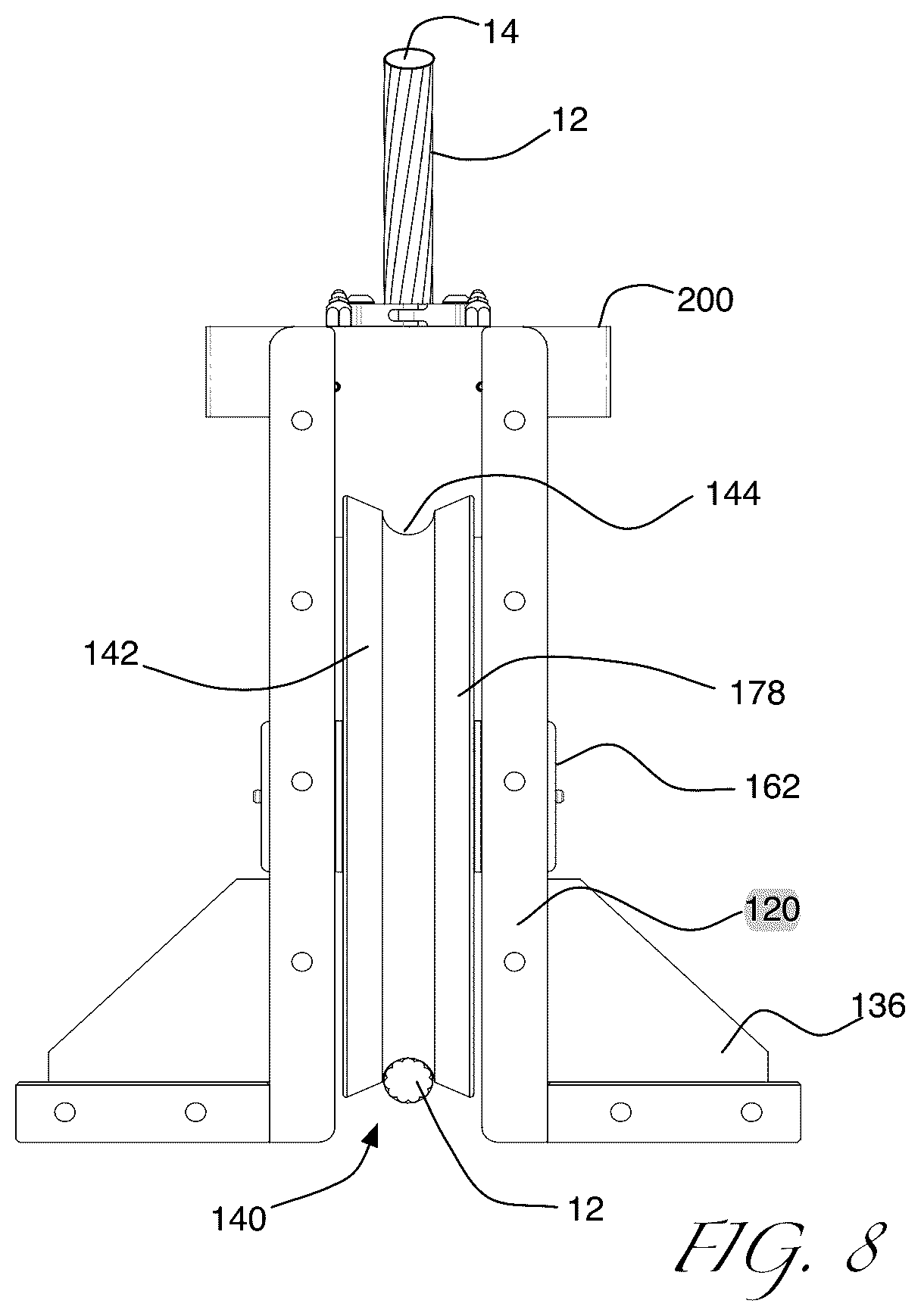 Patent US12492776 Figure 7 – Apparatus for lateral cable pulling and pipe replacement
