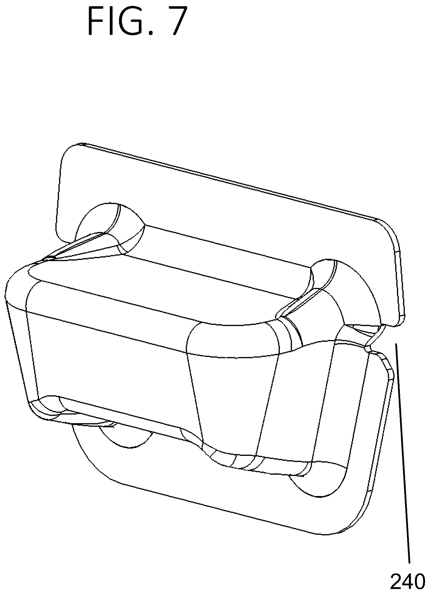 Patent US12492779 Figure 7 – Mounting system for elevating platform