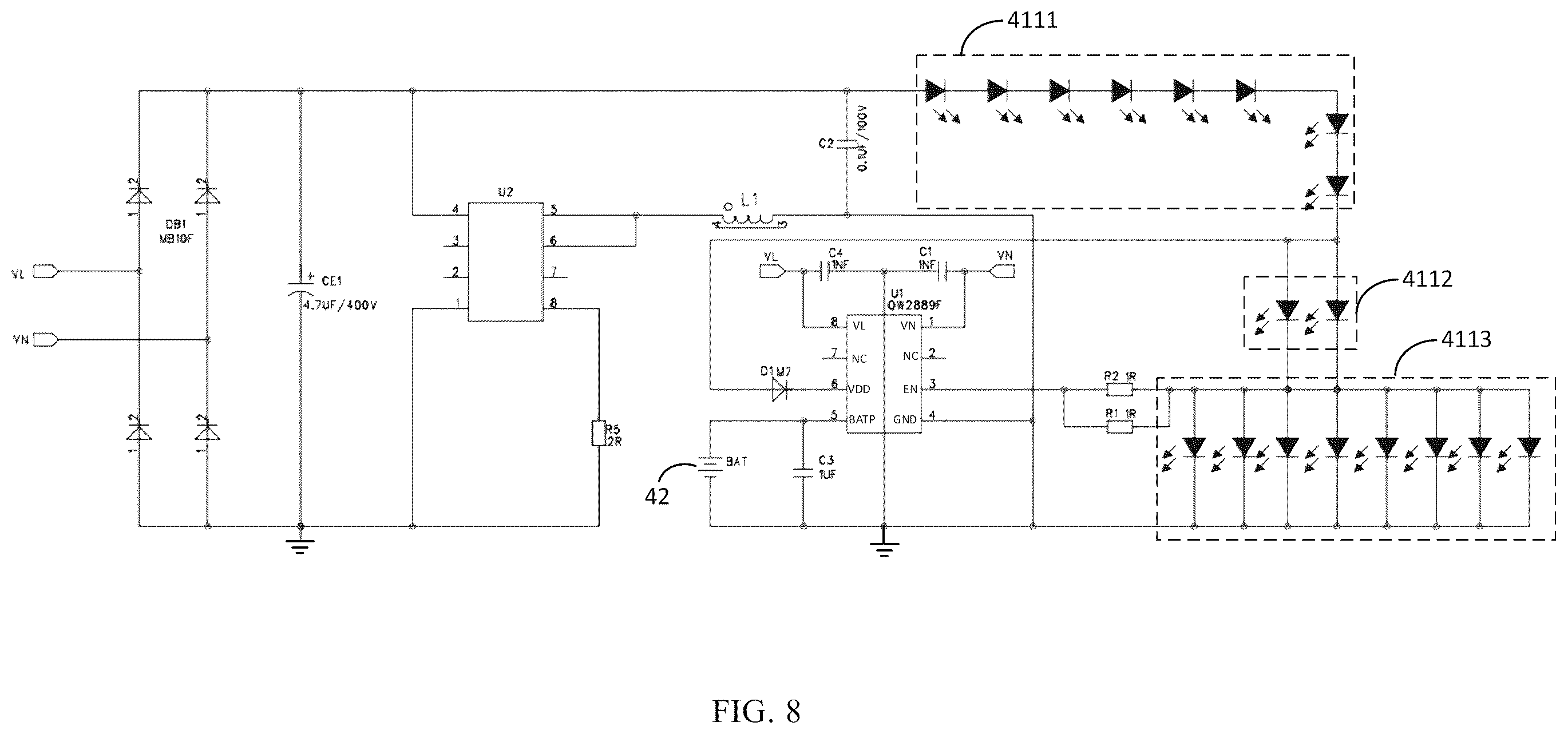 Patent US12492789 Figure 8 – Charging emergency light bulb