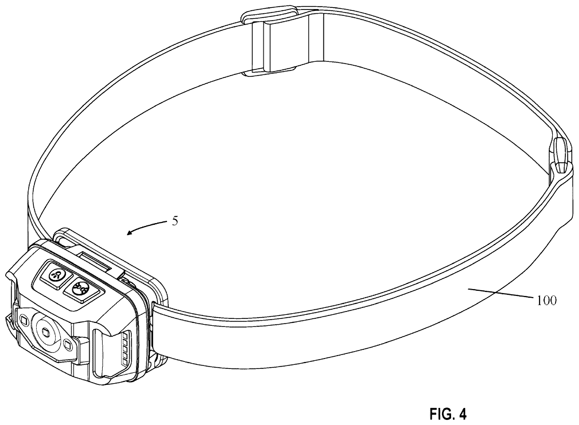Patent US12492793 Figure 4 – Broad view headlamp