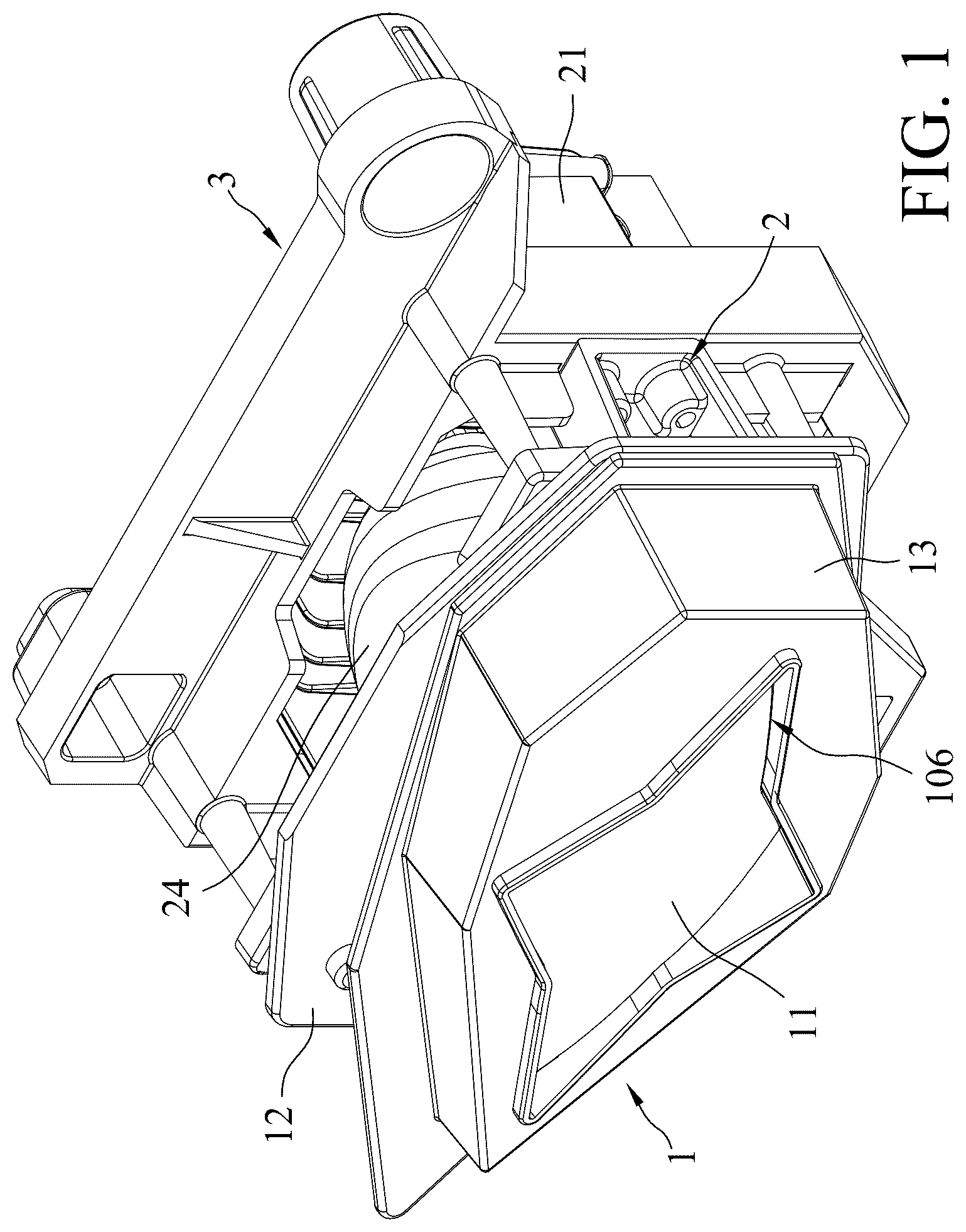 Patent US12492795 — Lens module and car light having the same — Figure 1
