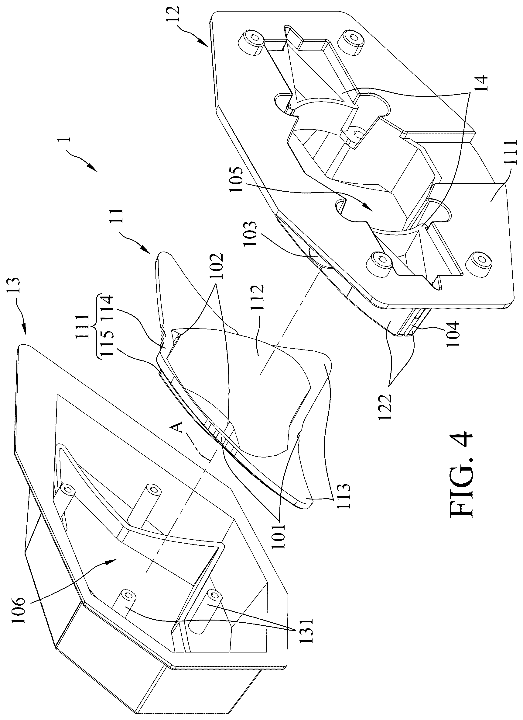 Patent US12492795 Figure 4 – Lens module and car light having the same