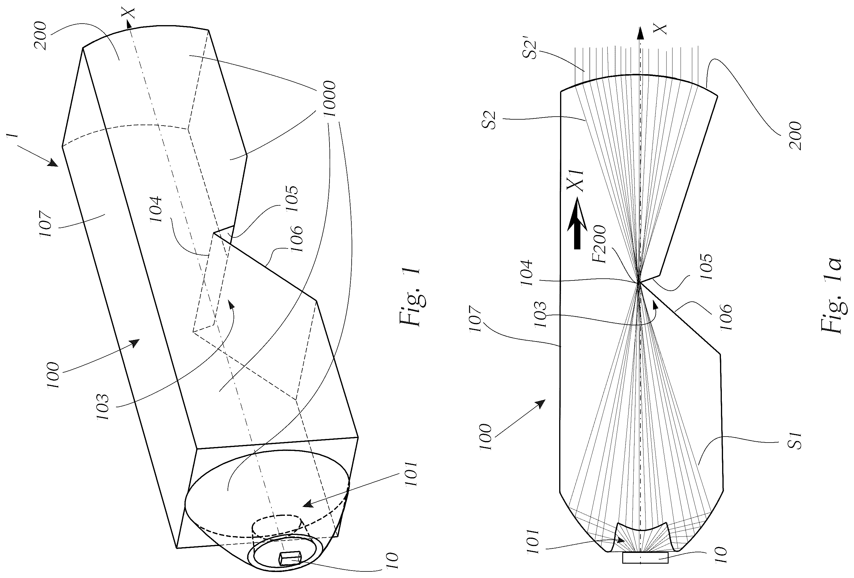 Patent US12492796 Figure 1 – Illumination device for a motor vehicle headlight and motor vehicle headlight